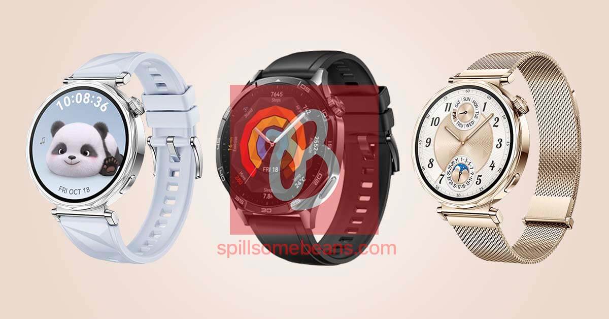 El próximo smartwatch Huawei Watch GT 5 ha aparecido en los primeros renders oficiales antes de su anuncio El próximo smartwatch Huawei Watch GT 5 ha aparecido en los primeros renders oficiales antes de su anuncio