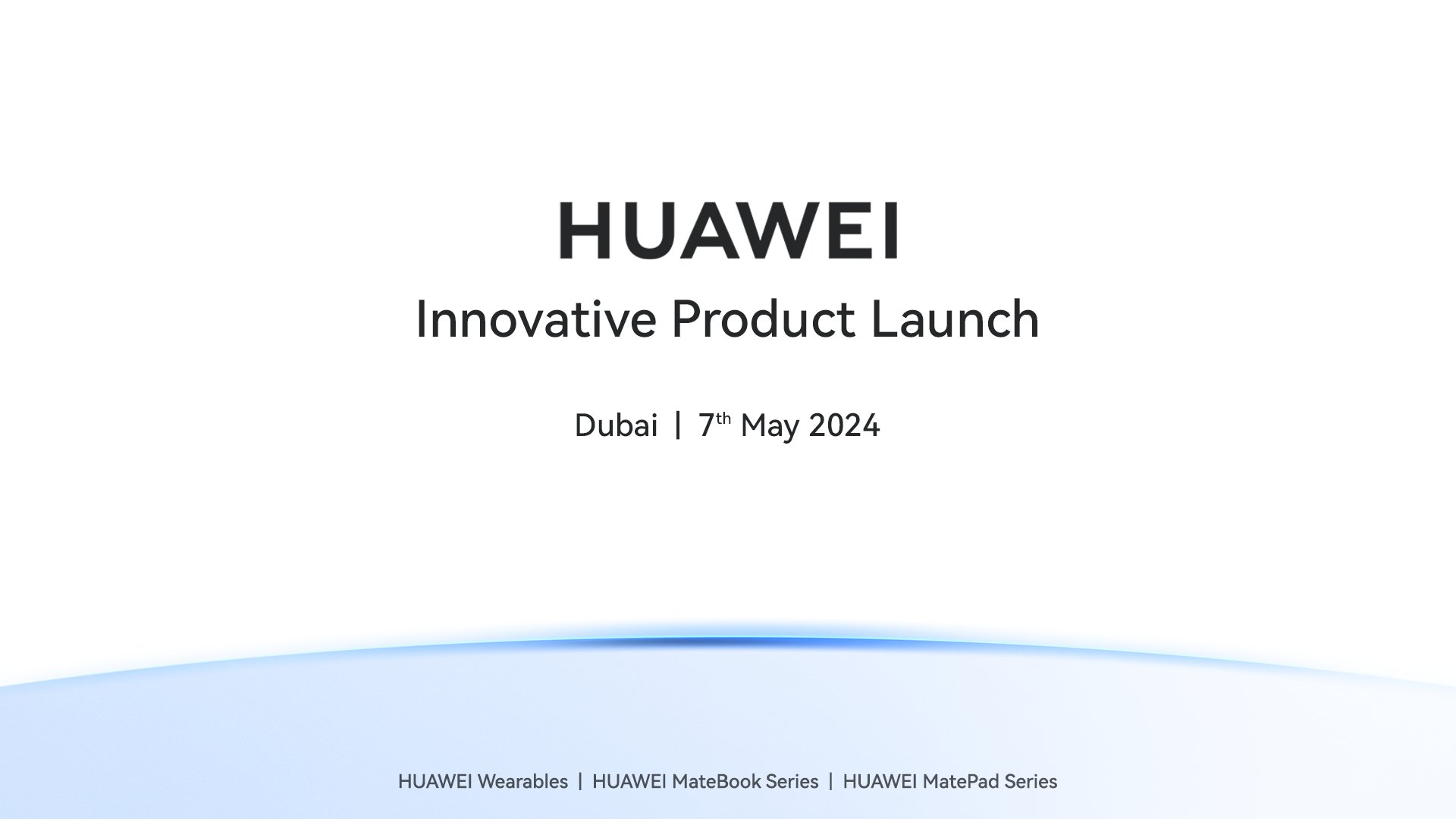 Huawei realizará una presentación mundial el 7 de mayo, a la espera del lanzamiento de Watch Fit 3, MateBook X Pro 2024 y la nueva serie MatePad