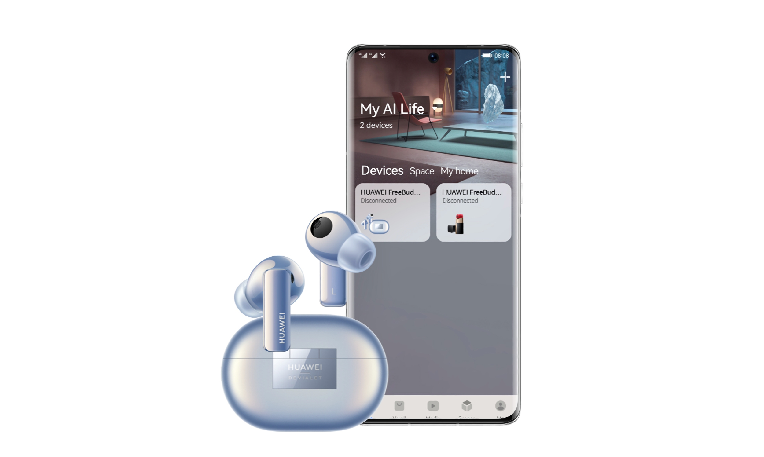 Huawei Freebuds Pro 2: sistema dual driver, protección IP54, ANC y autonomía de hasta 30 horas por 200 euros