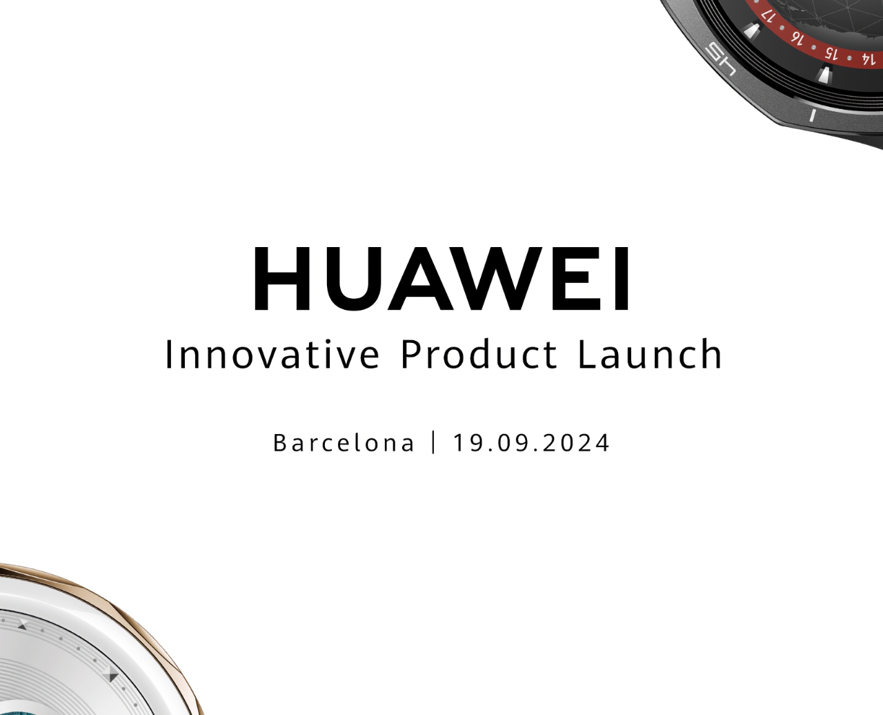 Huawei lanzará un nuevo reloj inteligente en el mercado mundial el 19 de septiembre Huawei lanzará un nuevo reloj inteligente en el mercado mundial el 19 de septiembre