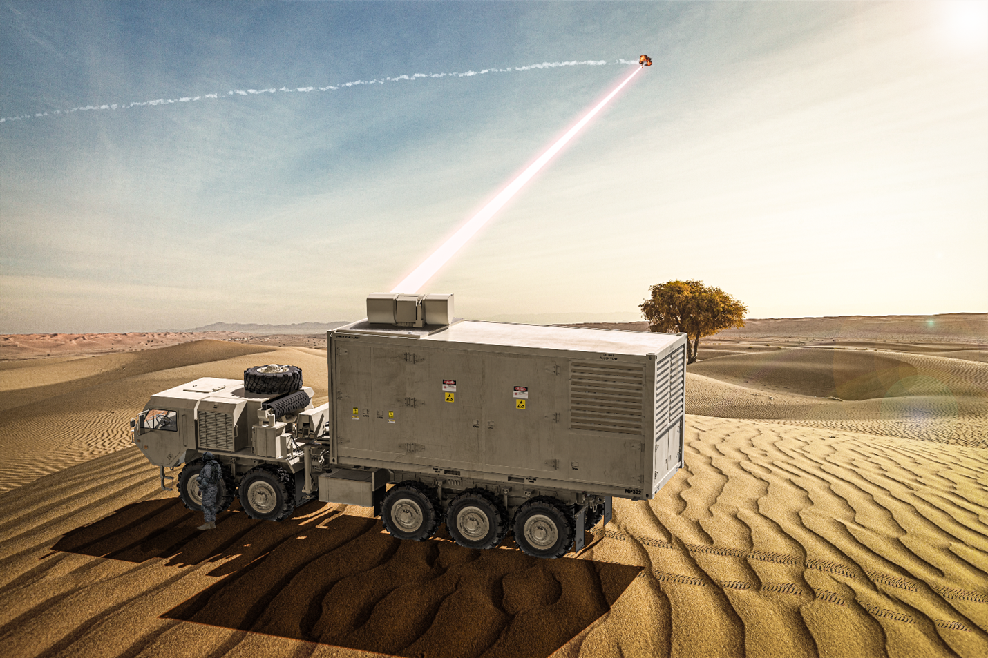 Lockheed Martin entrega al Pentágono un láser de combate HELSI de 300 kilovatios: la Estrella de la Muerte más potente del mundo