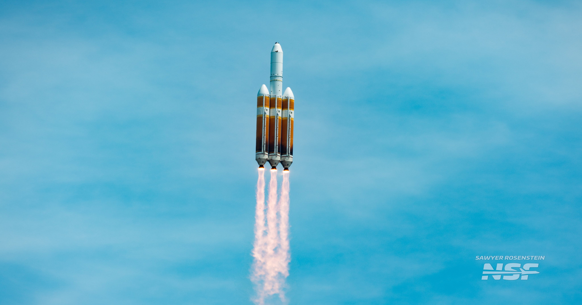 El fin de una era: Delta IV Heavy da su último paso en el espacio El fin de una era: Delta IV Heavy da su último paso en el espacio