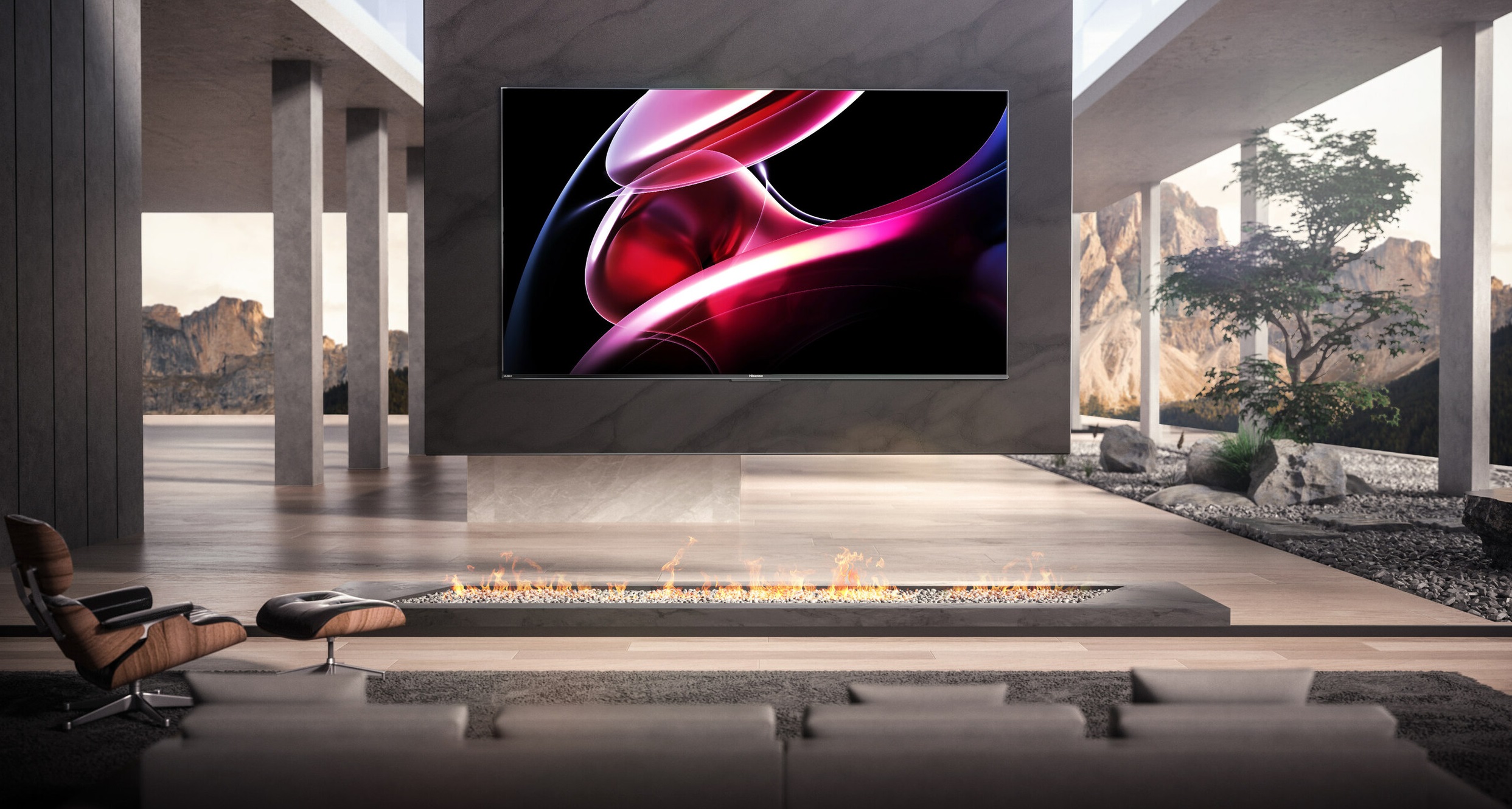 Hisense presenta un mini televisor LED 4K de 85" con 2.500 nits de brillo y altavoces de 80 W Hisense presenta un mini televisor LED 4K de 85" con 2.500 nits de brillo y altavoces de 80 W