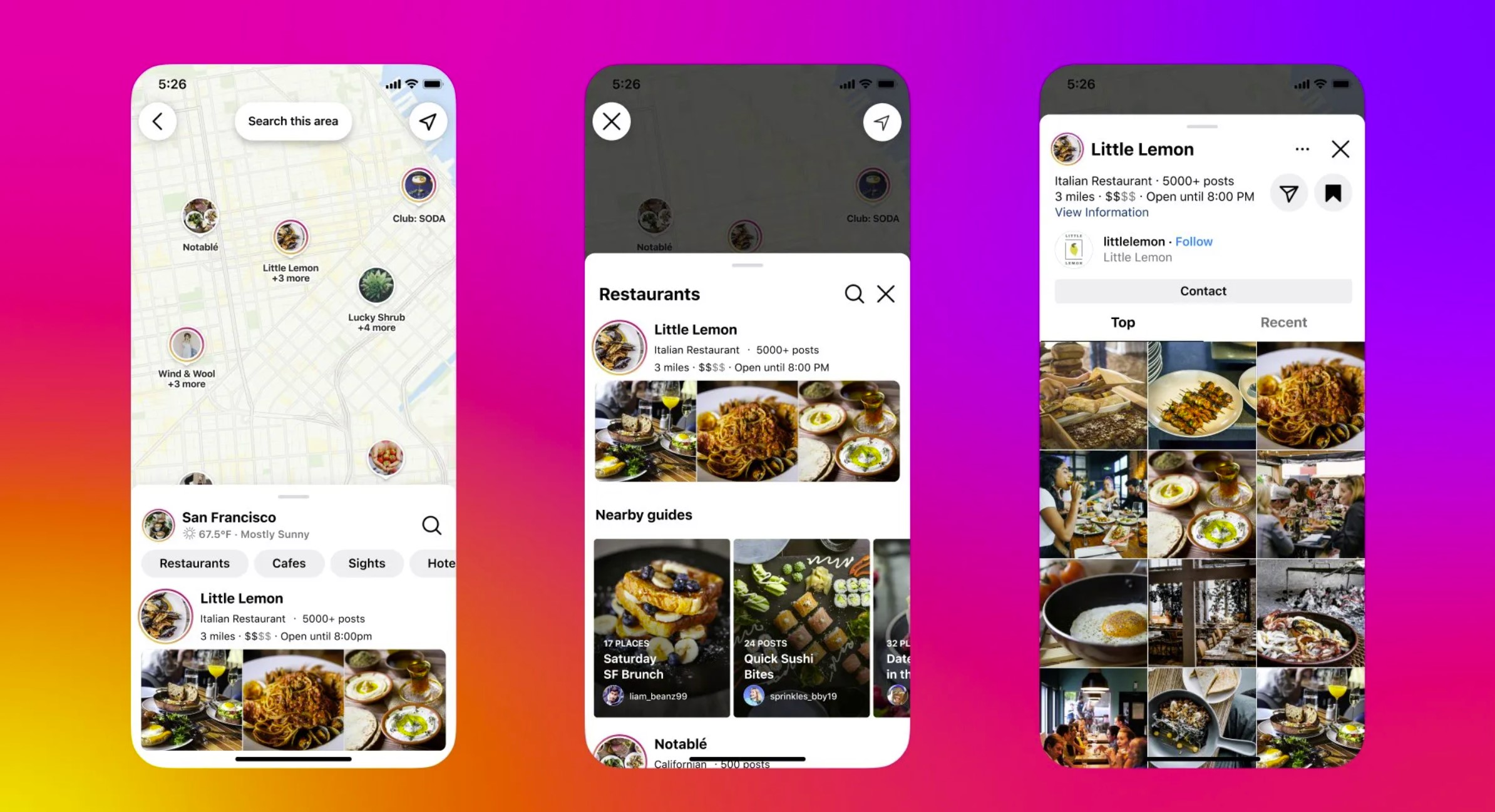 Instagram está desplegando una nueva experiencia de mapa para ayudar a los usuarios a encontrar más lugares