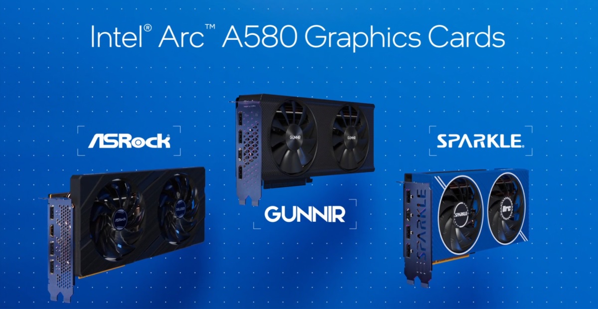 Intel ha lanzado la tarjeta gráfica Arc A580 a partir de 179 dólares para juegos FHD 397 días después de su presentación Intel ha lanzado la tarjeta gráfica Arc A580 a partir de 179 dólares para juegos FHD 397 días después de su presentación