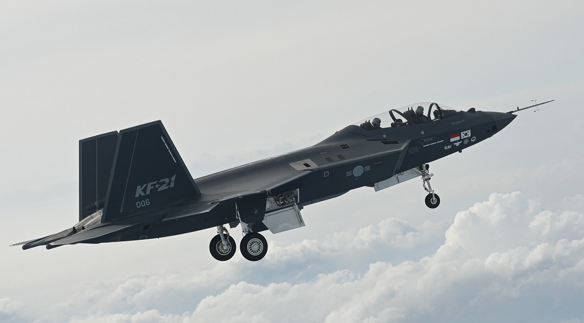 El sexto prototipo del caza surcoreano KF-21 ha realizado su vuelo inaugural. El sexto prototipo del caza surcoreano KF-21 ha realizado su vuelo inaugural.