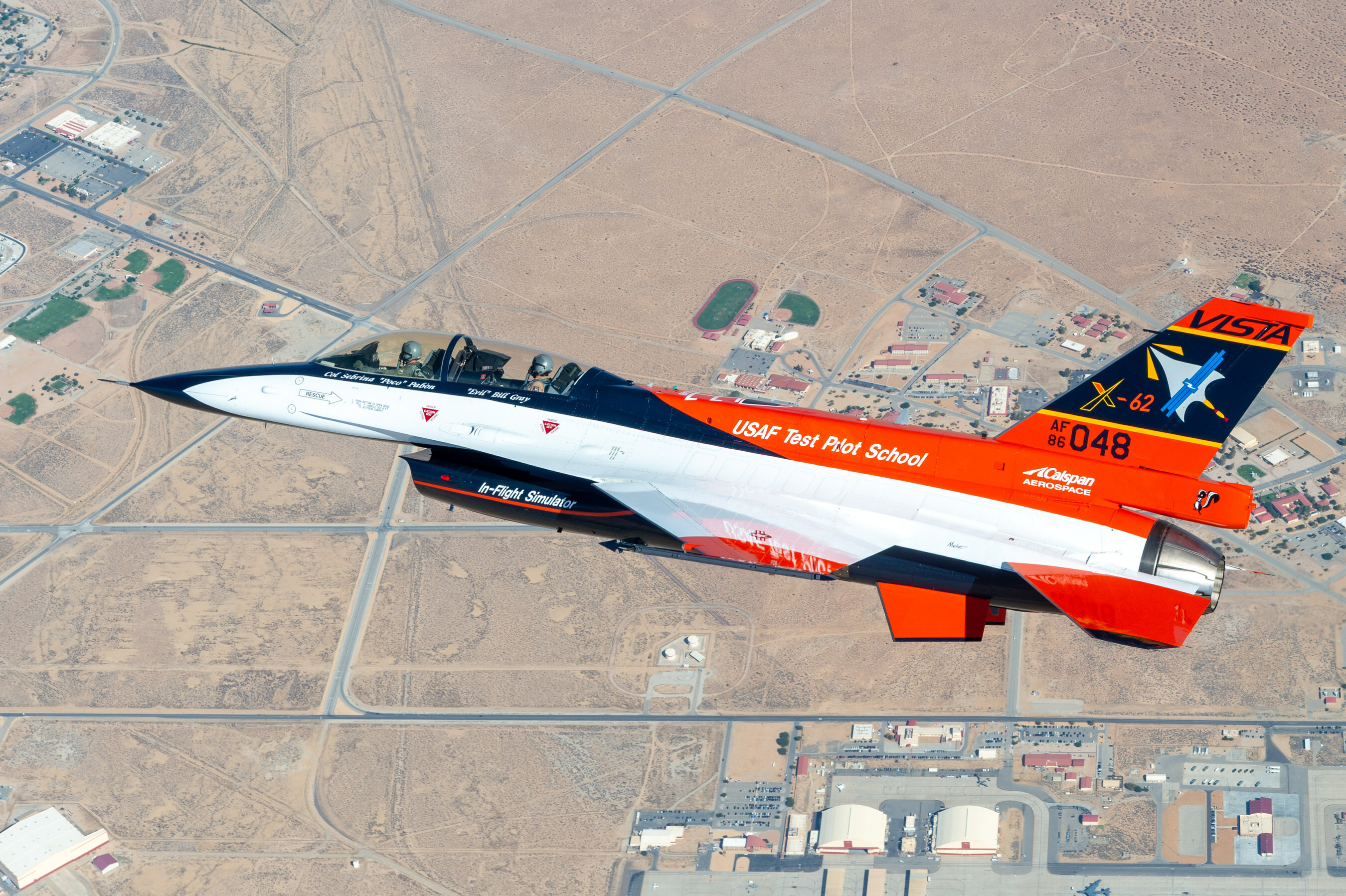 La inteligencia artificial controla un caza F-16 VISTA durante más de 17 horas La inteligencia artificial controla un caza F-16 VISTA durante más de 17 horas