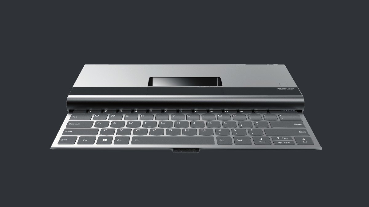 Lenovo mostró la computadora portátil del futuro MOZI: sin pantalla y con un teclado deslizante Lenovo mostró la computadora portátil del futuro MOZI: sin pantalla y con un teclado deslizante