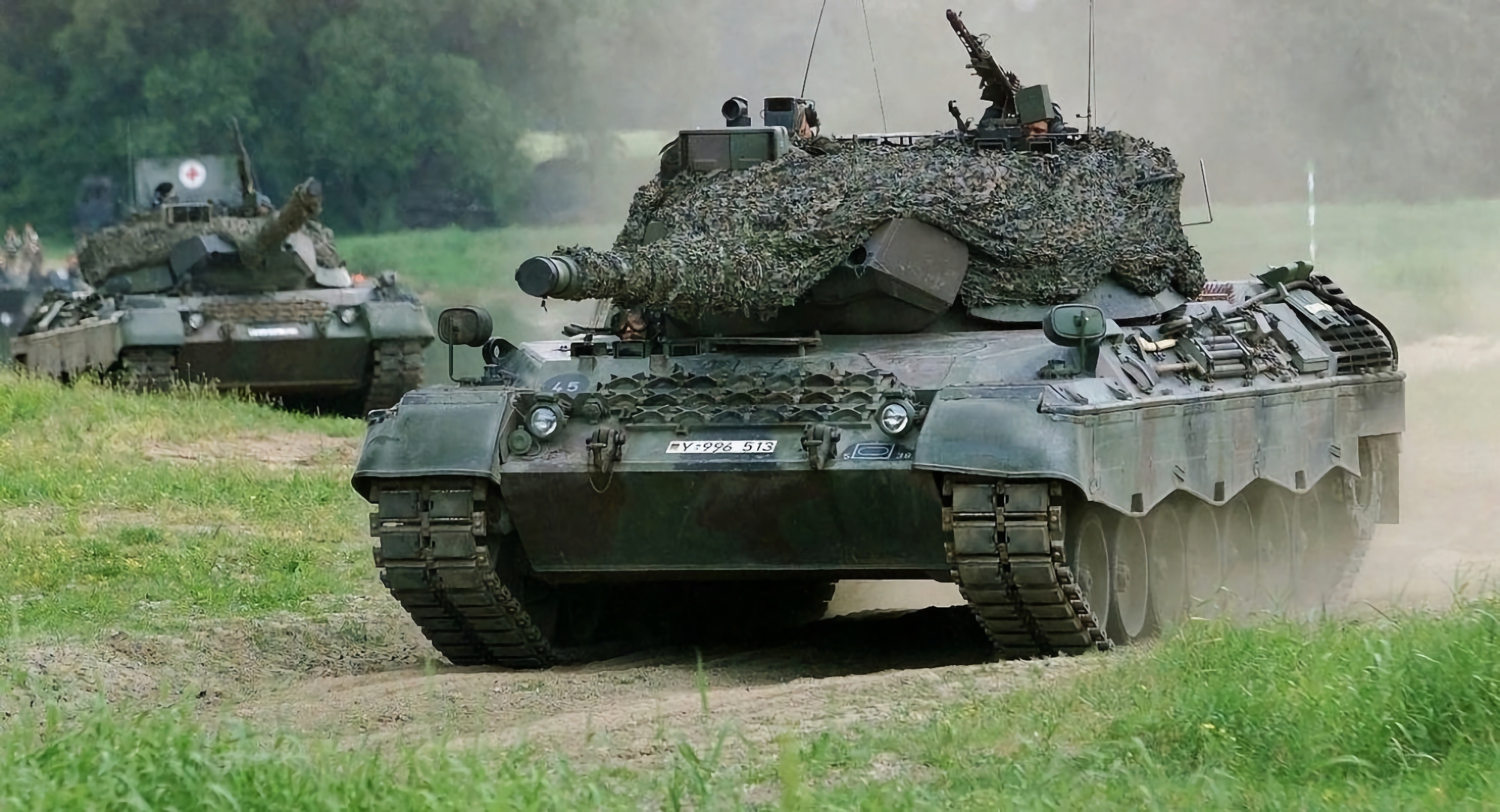 Los tanques Leopard 1A5DK ya han llegado a Ucrania Los tanques Leopard 1A5DK ya han llegado a Ucrania