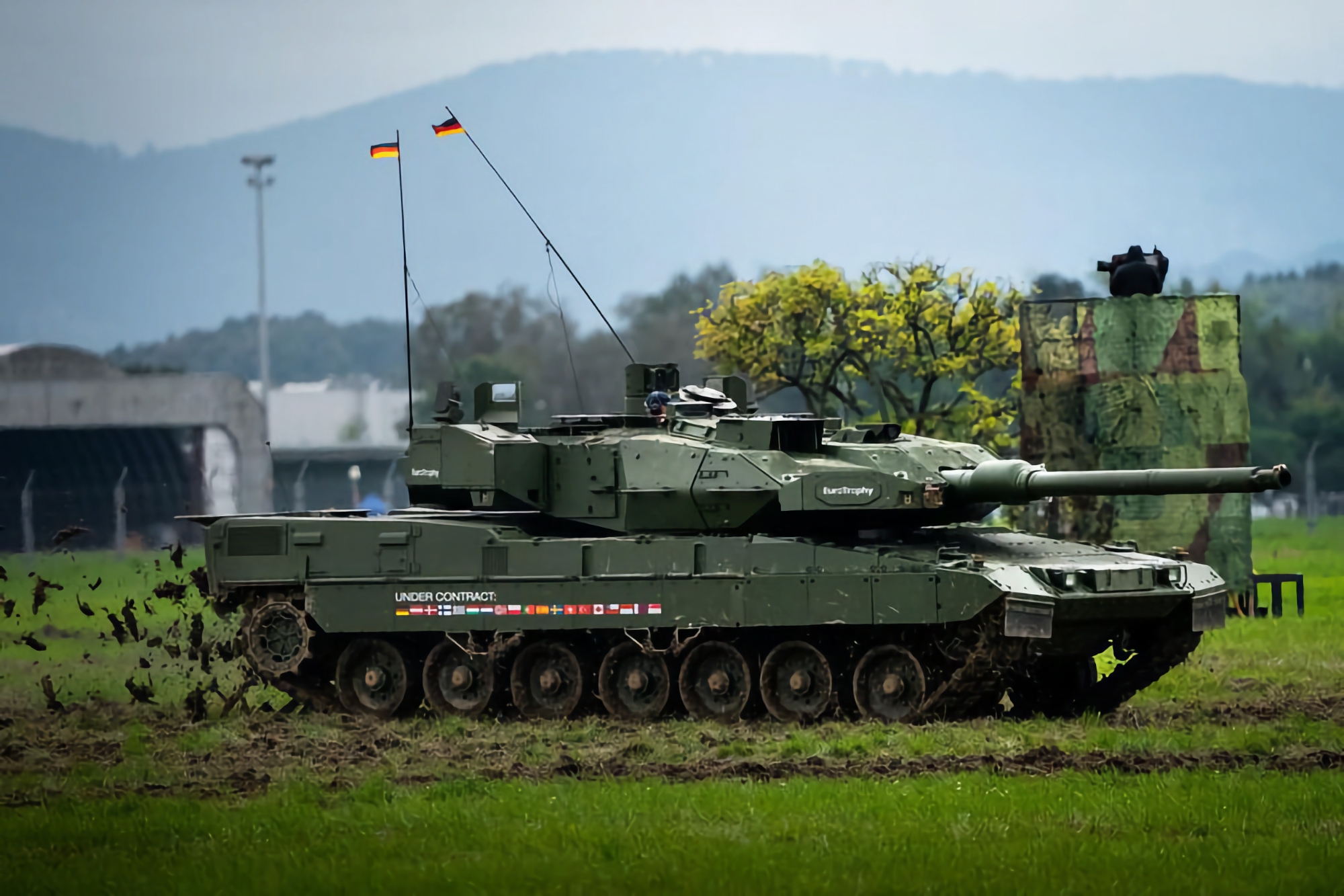 Italia ha confirmado que quiere comprar modernos carros de combate alemanes Leopard 2A7+. Italia ha confirmado que quiere comprar modernos carros de combate alemanes Leopard 2A7+.