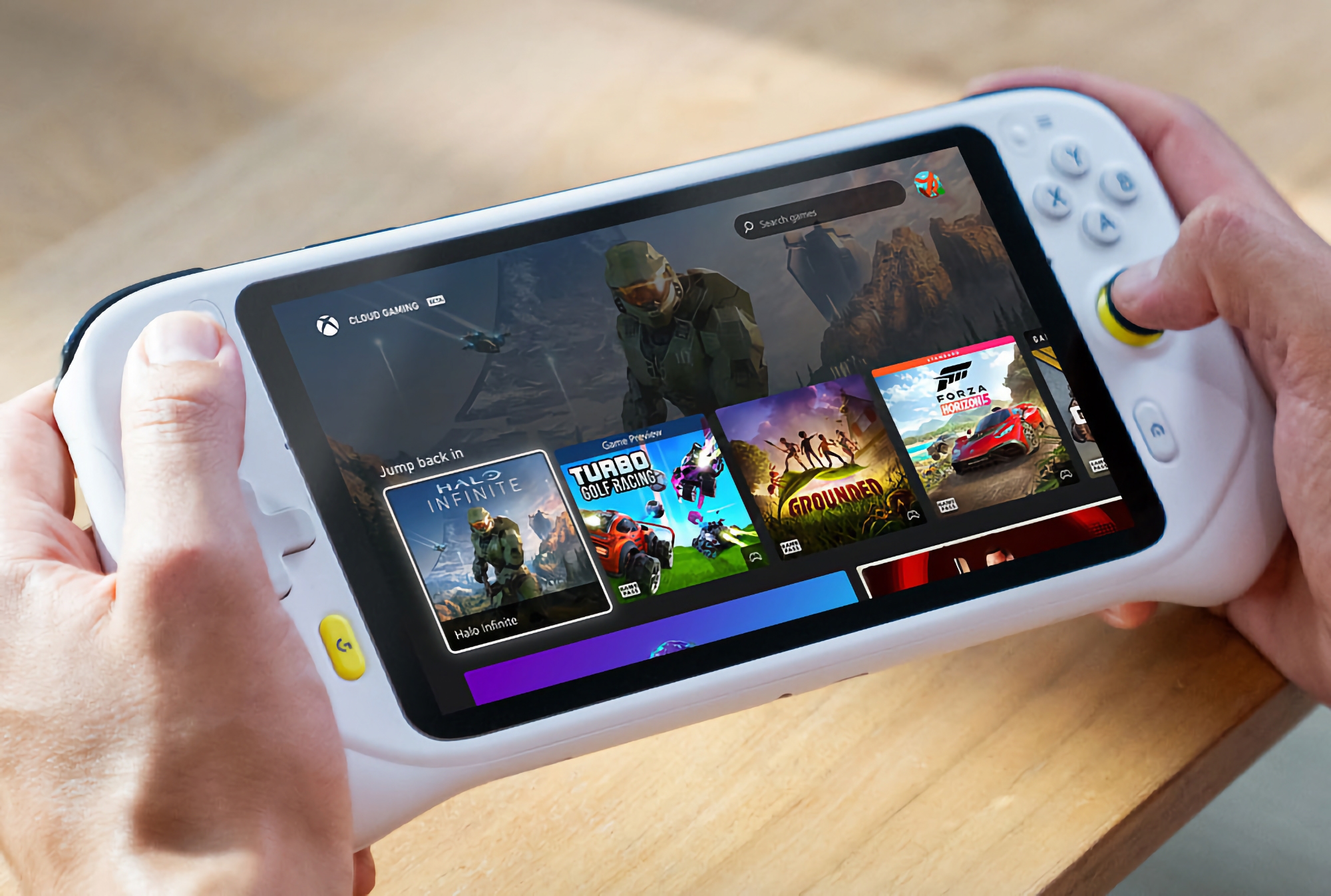 Logitech G Cloud Gaming Handheld a la venta en Amazon con un descuento de 50 $: Consola de juegos en la nube compatible con Nvidia Geforce Now, Steam, Xbox Cloud y Google Play Store. Logitech G Cloud Gaming Handheld a la venta en Amazon con un descuento de 50 $: Consola de juegos en la nube compatible con Nvidia Geforce Now, Steam, Xbox Cloud y Google Play Store.