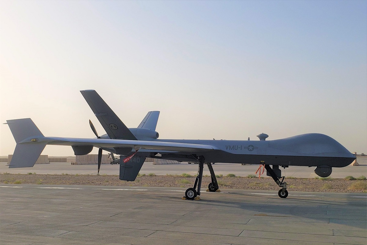 El Cuerpo de Marines de EE.UU. recibe el primer avión no tripulado MQ-9 Reaper El Cuerpo de Marines de EE.UU. recibe el primer avión no tripulado MQ-9 Reaper