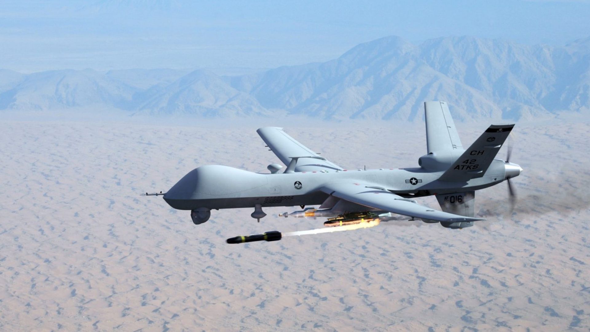 Las Fuerzas Aéreas de EE.UU. probaron el sistema de guerra electrónica Angry Kitten en el avión no tripulado MQ-9A Reaper Las Fuerzas Aéreas de EE.UU. probaron el sistema de guerra electrónica Angry Kitten en el avión no tripulado MQ-9A Reaper