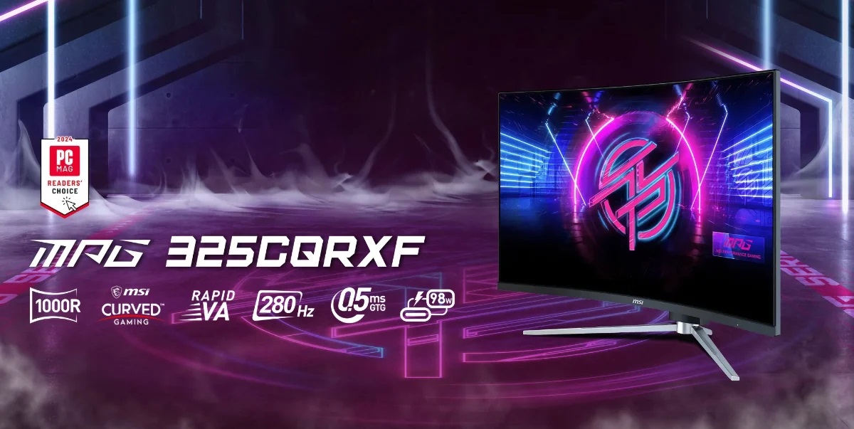 El impresionante MPG 325CQRXF: la mejor elección para jugadores y profesionales Reseña de nuevos productos: MPG 325CQRXF: innovación al detalle