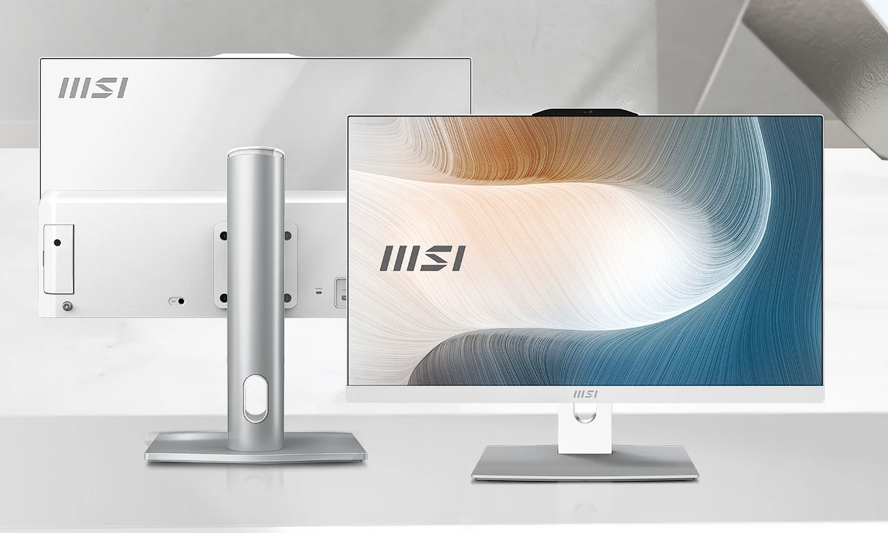 MSI presenta los nuevos monobloques de las series Modern AM242TP y AM272P MSI presenta los nuevos monobloques de las series Modern AM242TP y AM272P