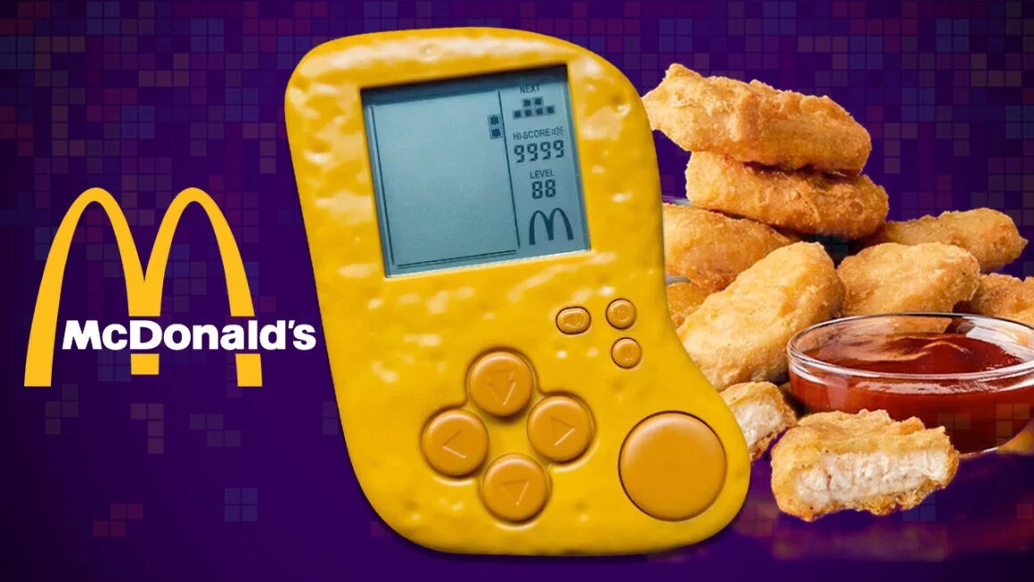 McDonald's lanza un tetris con forma de nugget de pollo por sólo 4,25 dólares McDonald's lanza un tetris con forma de nugget de pollo por sólo 4,25 dólares