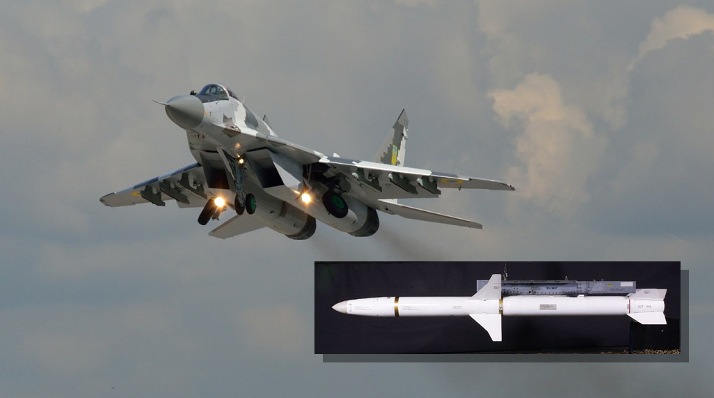 Un piloto de la Fuerza Aérea de Ucrania grabó un espectacular vídeo del trabajo de combate del caza MiG-29 y mostró el lanzamiento de misiles AGM-88 HARM Un piloto de la Fuerza Aérea de Ucrania grabó un espectacular vídeo del trabajo de combate del caza MiG-29 y mostró el lanzamiento de misiles AGM-88 HARM