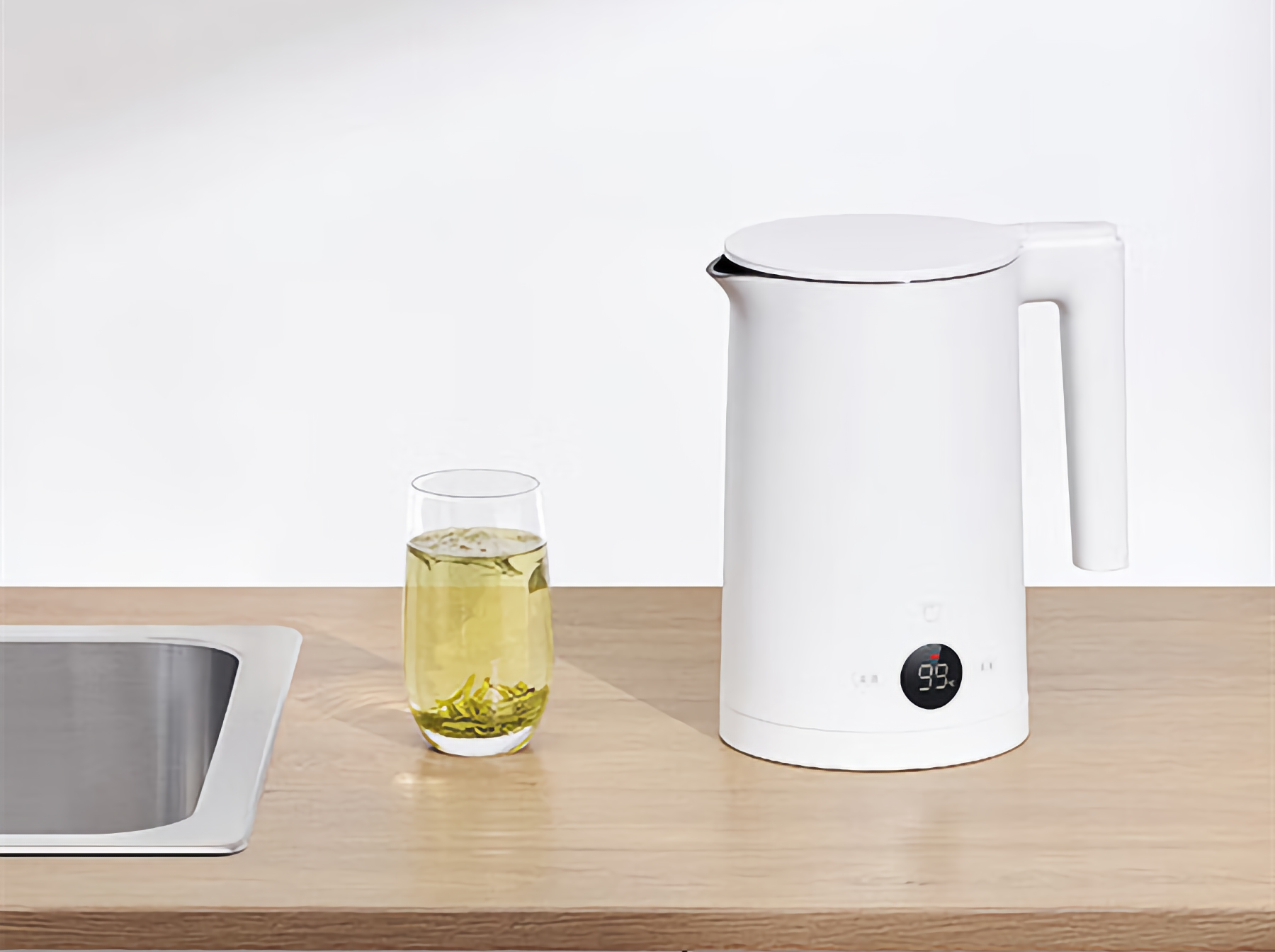 Xiaomi presenta MiJia Thermostatic Electric Kettle 2: un hervidor de agua de 1800W con control de temperatura por 25 dólares Xiaomi presenta MiJia Thermostatic Electric Kettle 2: un hervidor de agua de 1800W con control de temperatura por 25 dólares