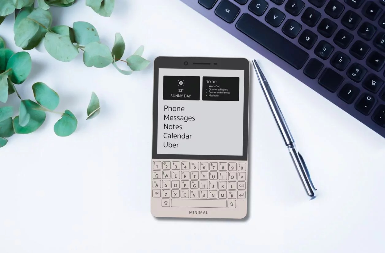 Se ha presentado Minimal Phone, un antismartphone con pantalla E-Ink y teclado QWERTY para luchar contra la adicción a los gadgets. Se ha presentado Minimal Phone, un antismartphone con pantalla E-Ink y teclado QWERTY para luchar contra la adicción a los gadgets.