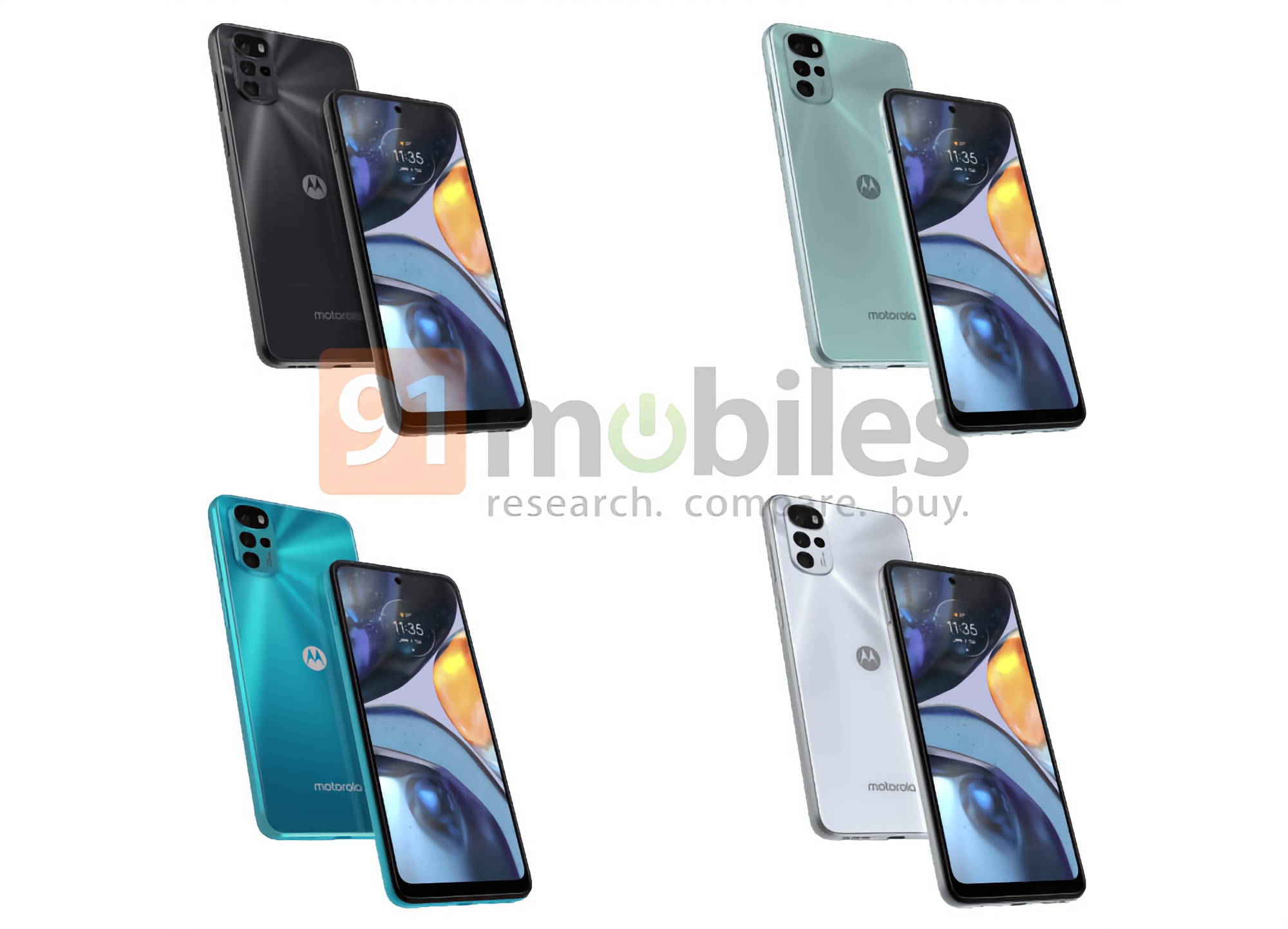 Pantalla de 90Hz, chip MediaTek Helio G37 y triple cámara: un insider desveló el aspecto y características del Moto G22 Pantalla de 90Hz, chip MediaTek Helio G37 y triple cámara: un insider desveló el aspecto y características del Moto G22