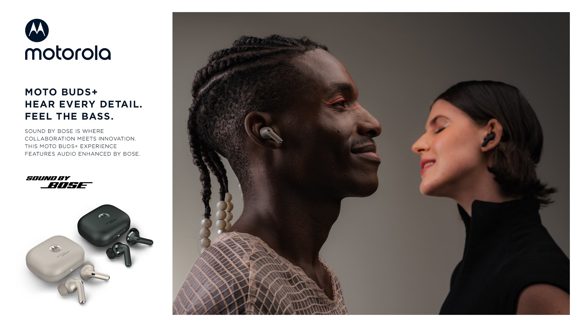 Moto Buds+: ANC, sonido Bose y hasta 38 horas de batería por 150 euros Moto Buds+: ANC, sonido Bose y hasta 38 horas de batería por 150 euros