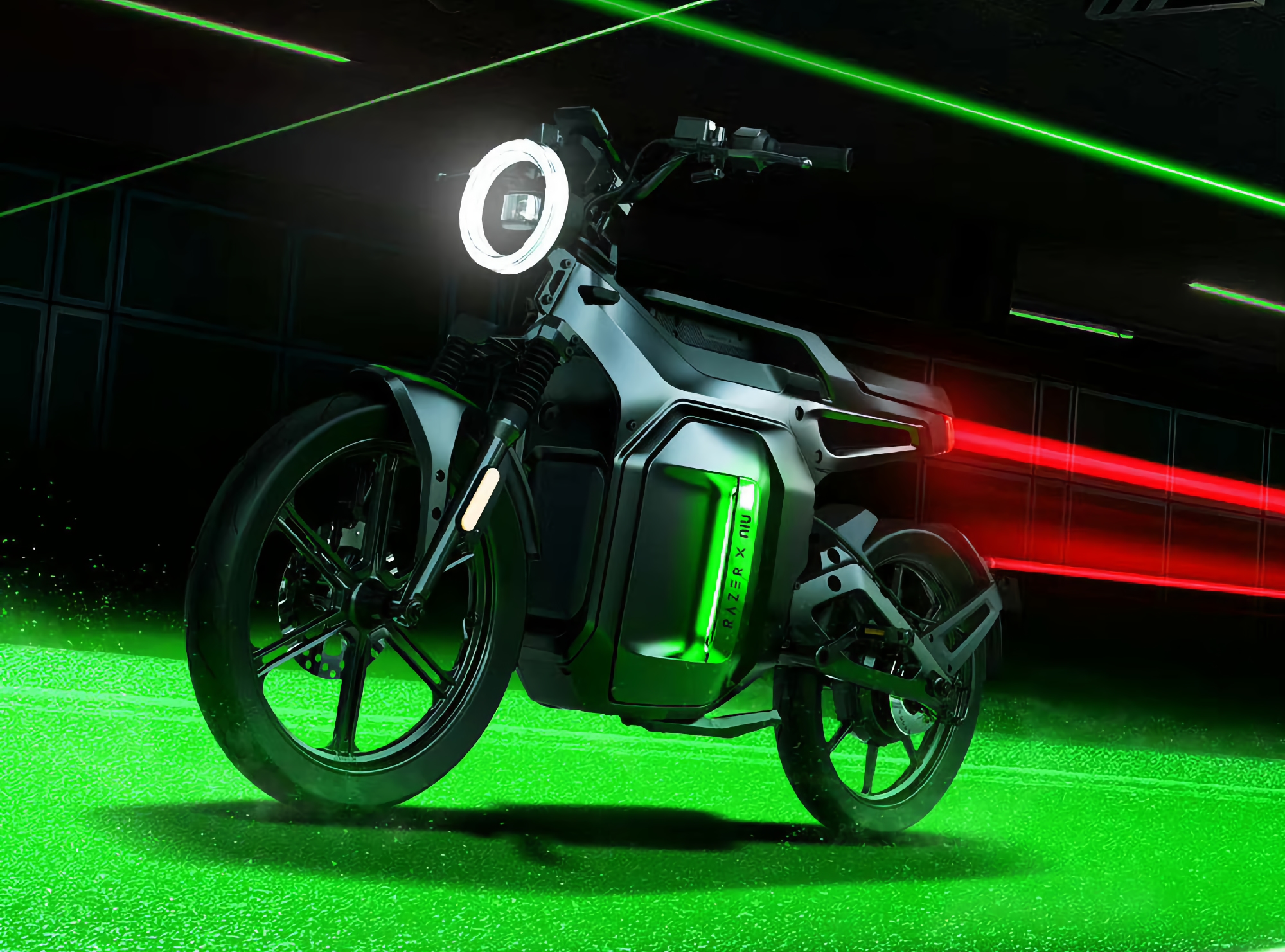 Razer y NIU presentaron un patinete eléctrico de 1480 dólares con una autonomía de 65 km y un peso de 50 kg que se agotó en dos minutos Razer y NIU presentaron un patinete eléctrico de 1480 dólares con una autonomía de 65 km y un peso de 50 kg que se agotó en dos minutos