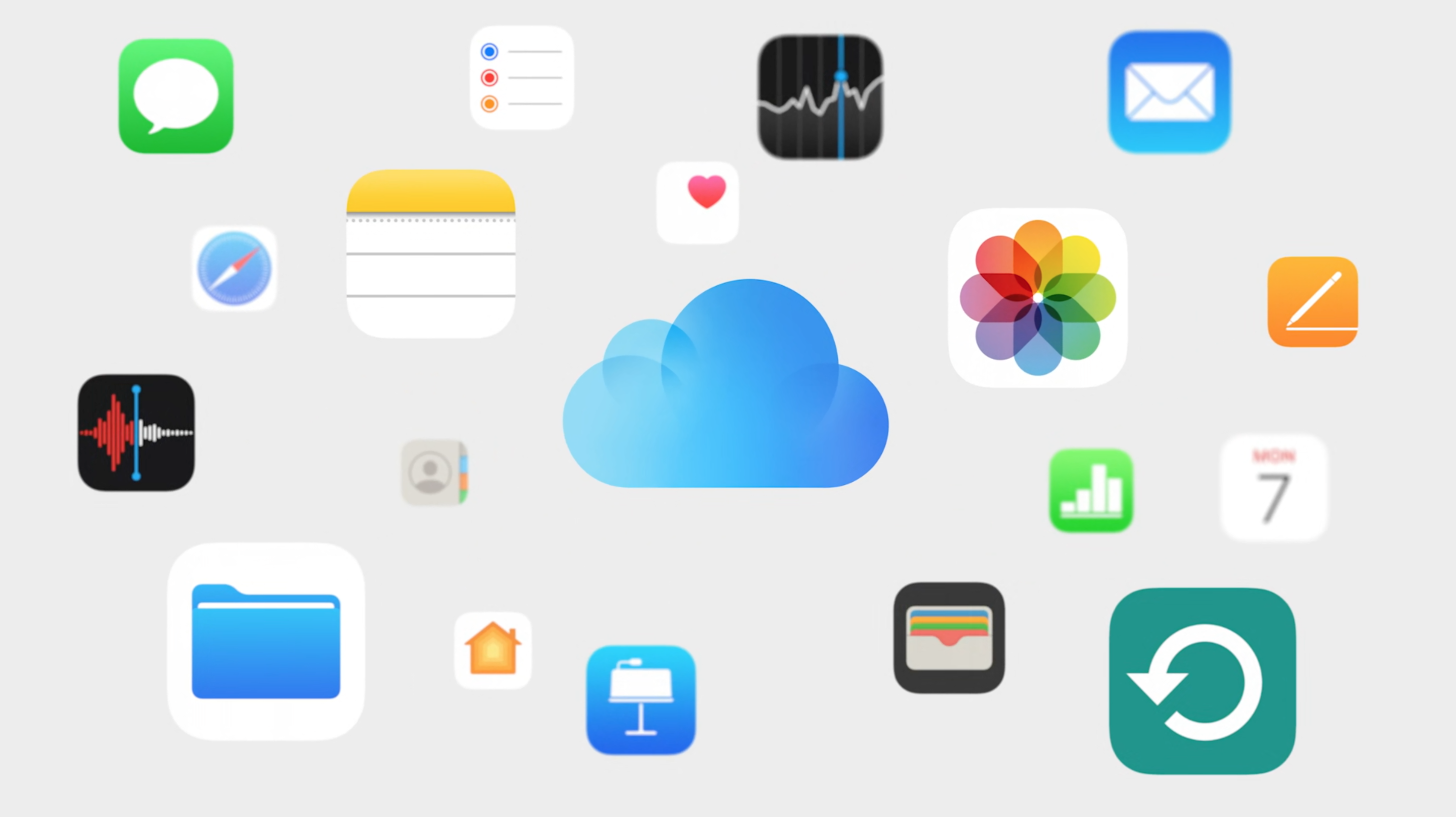 Apple presentó una versión web rediseñada de iCloud Apple presentó una versión web rediseñada de iCloud