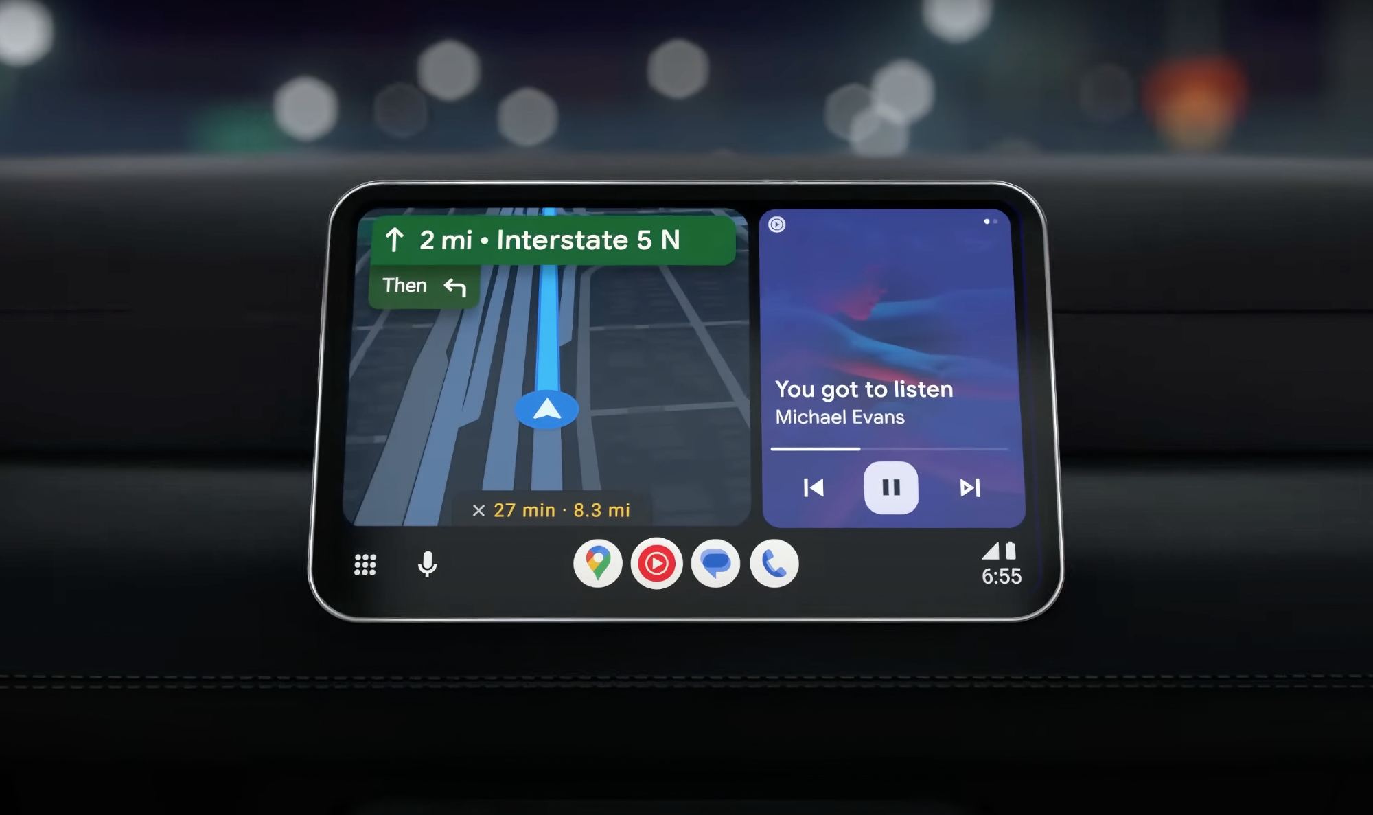 Finalmente, Google ha lanzado una nueva versión de Android Auto para todos los usuarios Finalmente, Google ha lanzado una nueva versión de Android Auto para todos los usuarios