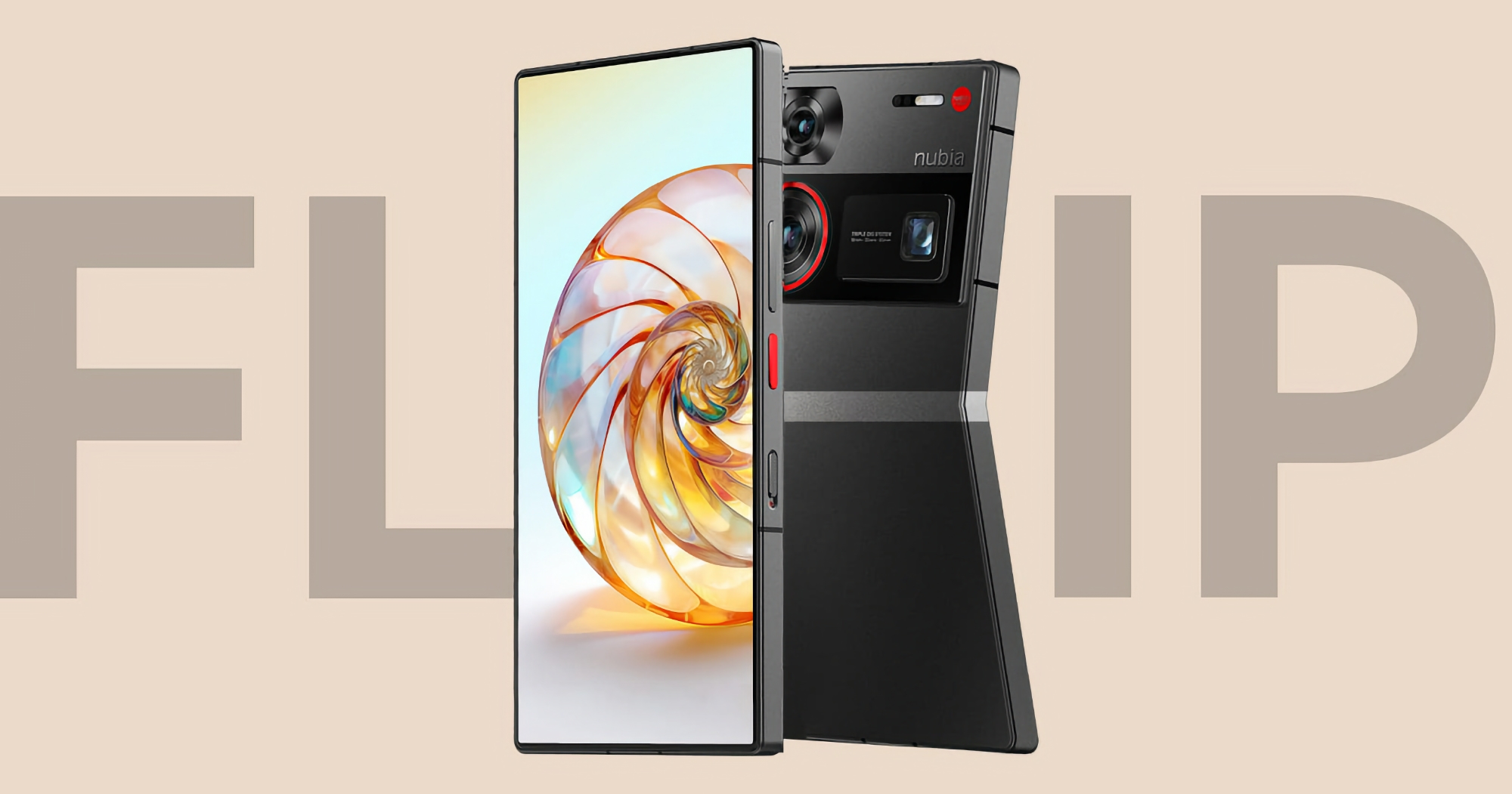 El nubia Flip 5G clamshell está listo para su anuncio El nubia Flip 5G clamshell está listo para su anuncio