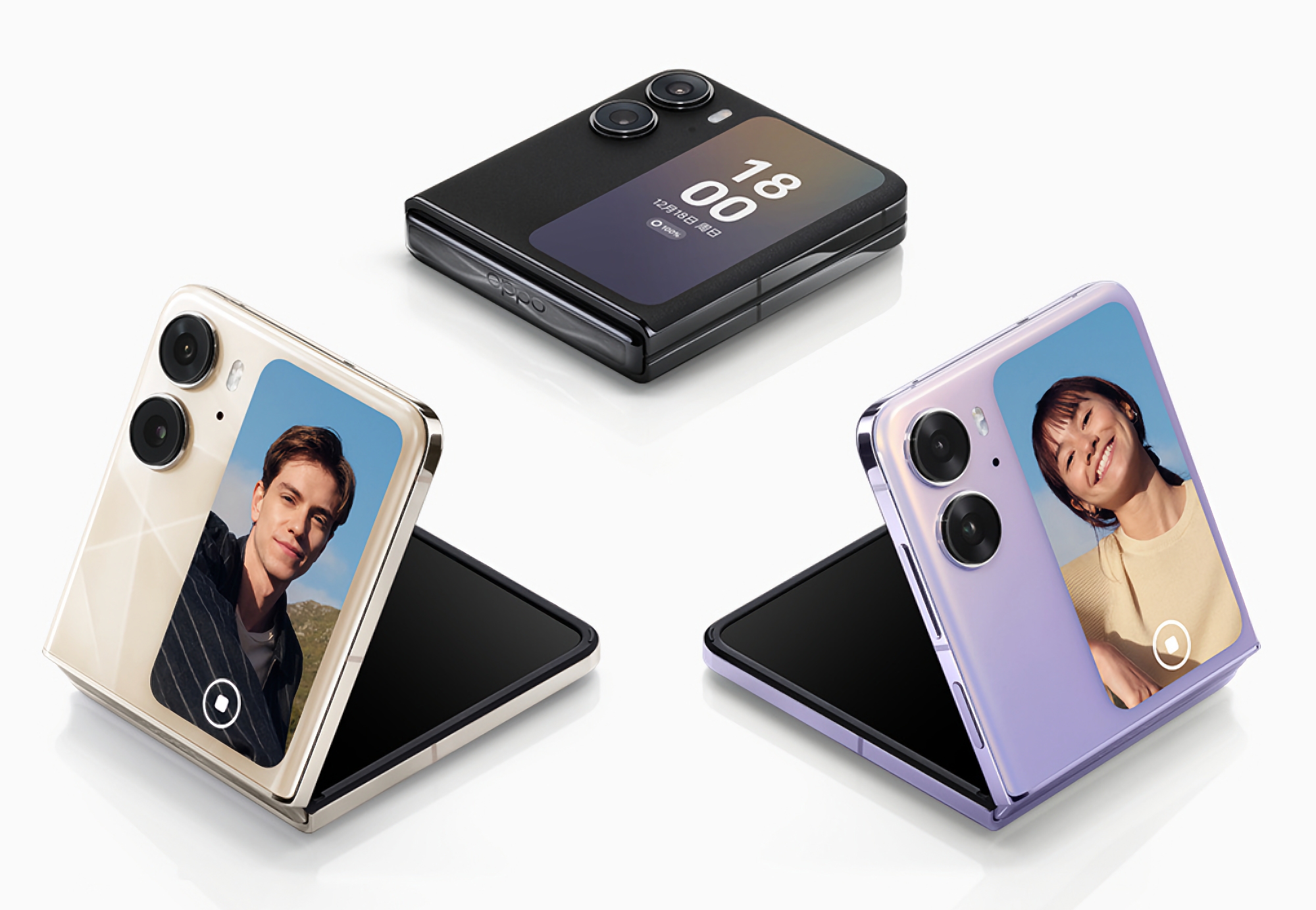 OPPO Find N2 Flip: competidor del Samsung Galaxy Flip4 y el Moto RAZR 2022 con una gran pantalla externa, chip Dimensity 9000+ y batería de 4.300 mAh por 860 $. OPPO Find N2 Flip: competidor del Samsung Galaxy Flip4 y el Moto RAZR 2022 con una gran pantalla externa, chip Dimensity 9000+ y batería de 4.300 mAh por 860 $.