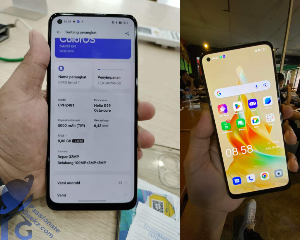 Confirmado: OPPO Reno 8T 4G tendrá un chip MediaTek Helio G99, cámara de 100 MP y Color OS 13 fuera de la caja Confirmado: OPPO Reno 8T 4G tendrá un chip MediaTek Helio G99, cámara de 100 MP y Color OS 13 fuera de la caja