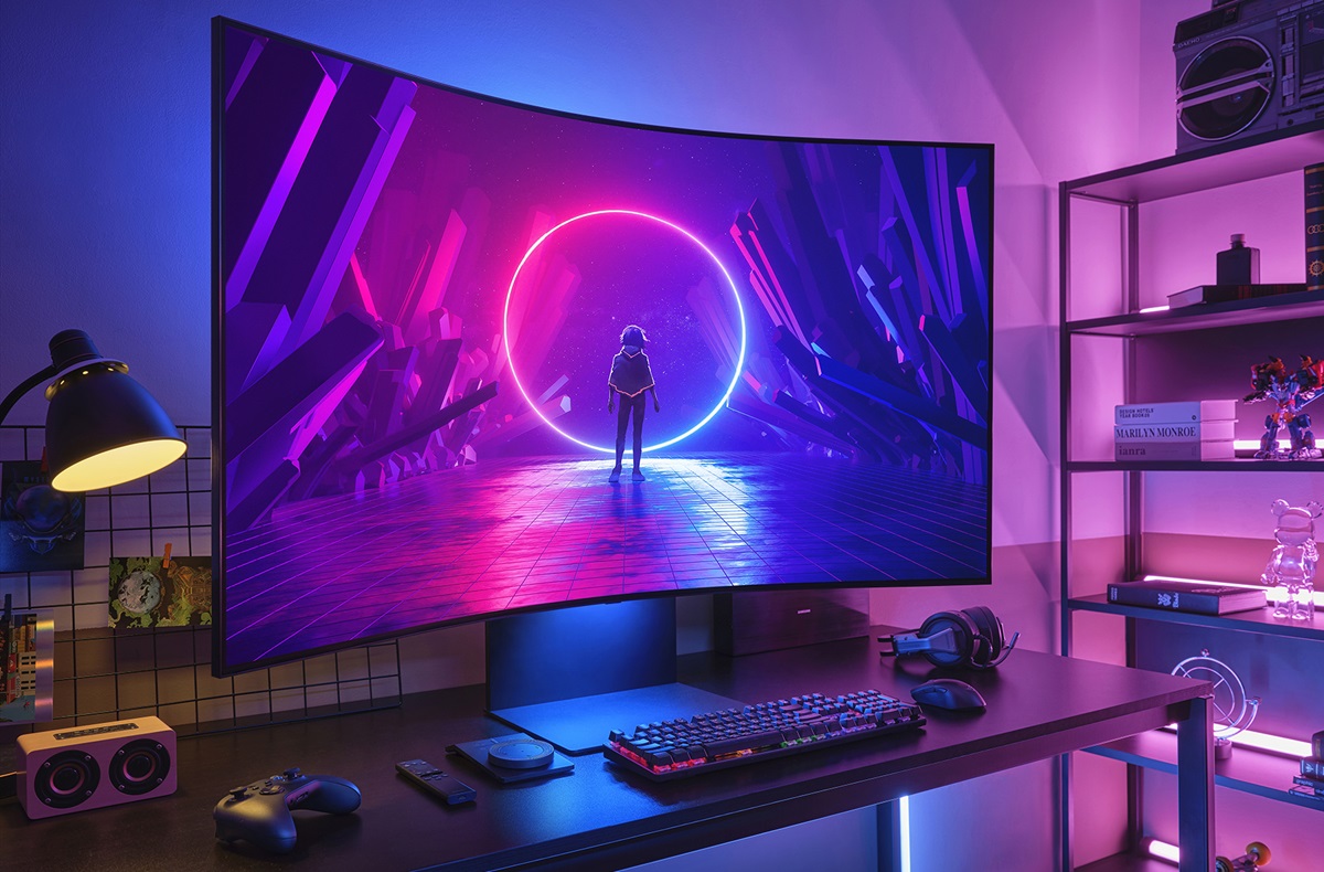 Samsung ha presentado el monitor curvo para juegos Odyssey Ark 2nd Gen de 3.000 dólares