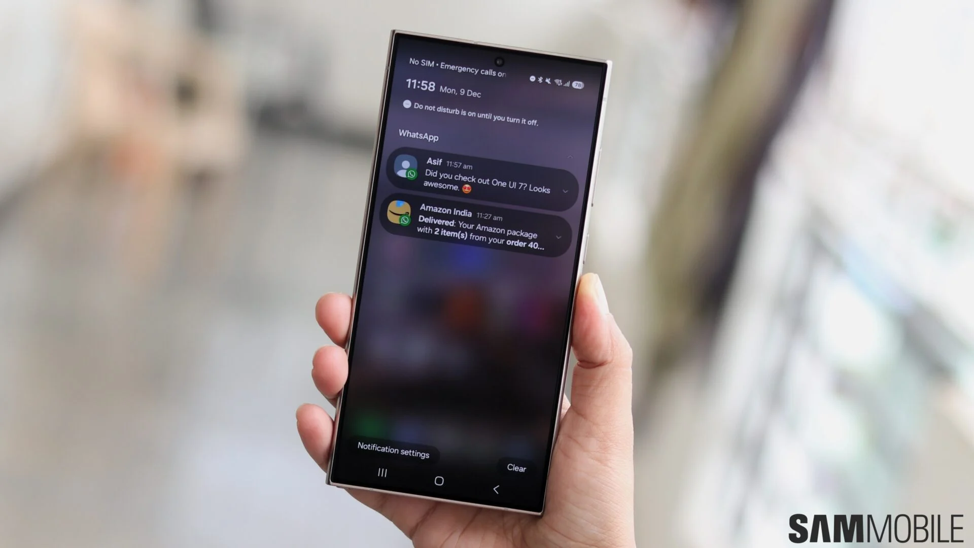 Los usuarios de smartphones Samsung podrán filtrar las notificaciones en One UI 7.0 Los usuarios de smartphones Samsung podrán filtrar las notificaciones en One UI 7.0