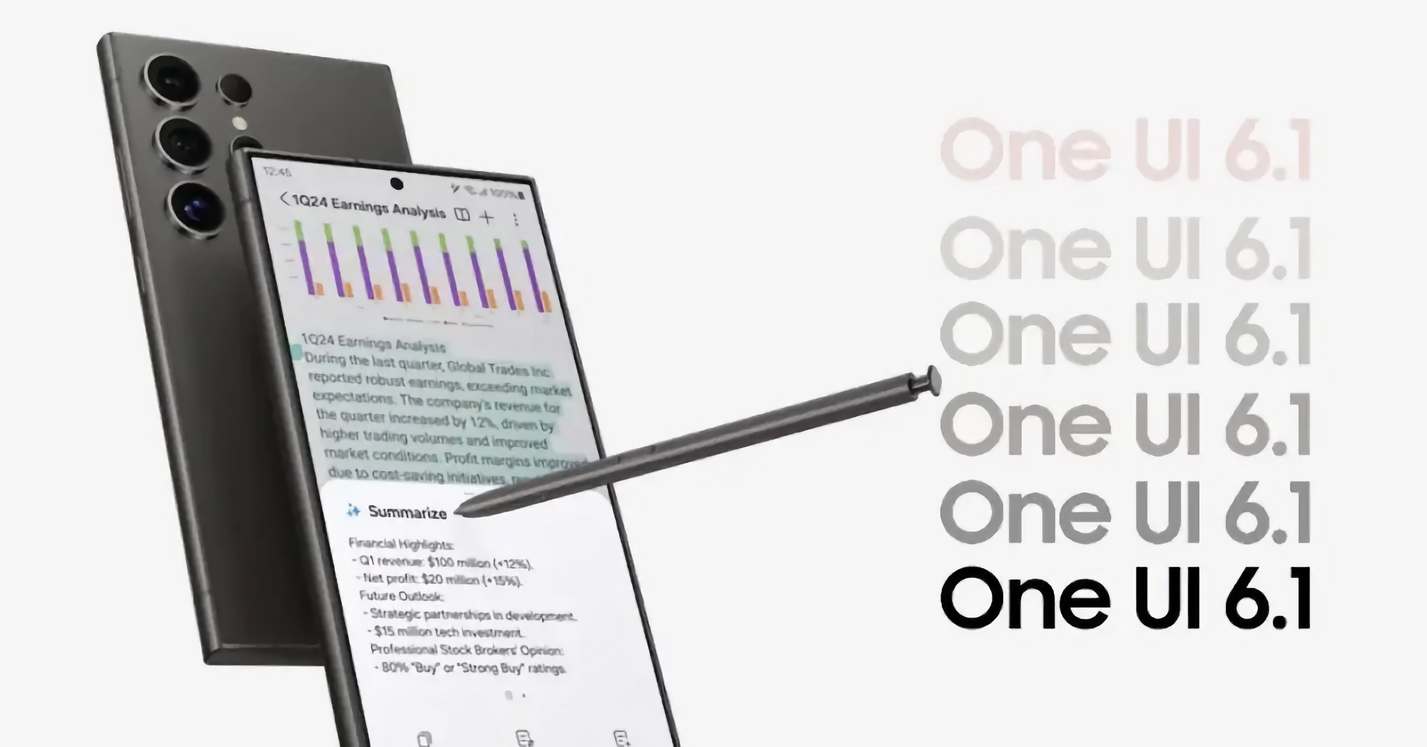 Samsung anuncia One UI 6.1 con Galaxy AI para Galaxy S23, Galaxy Fold 5, Galaxy Flip 5 y Galaxy Tab S9 Samsung anuncia One UI 6.1 con Galaxy AI para Galaxy S23, Galaxy Fold 5, Galaxy Flip 5 y Galaxy Tab S9
