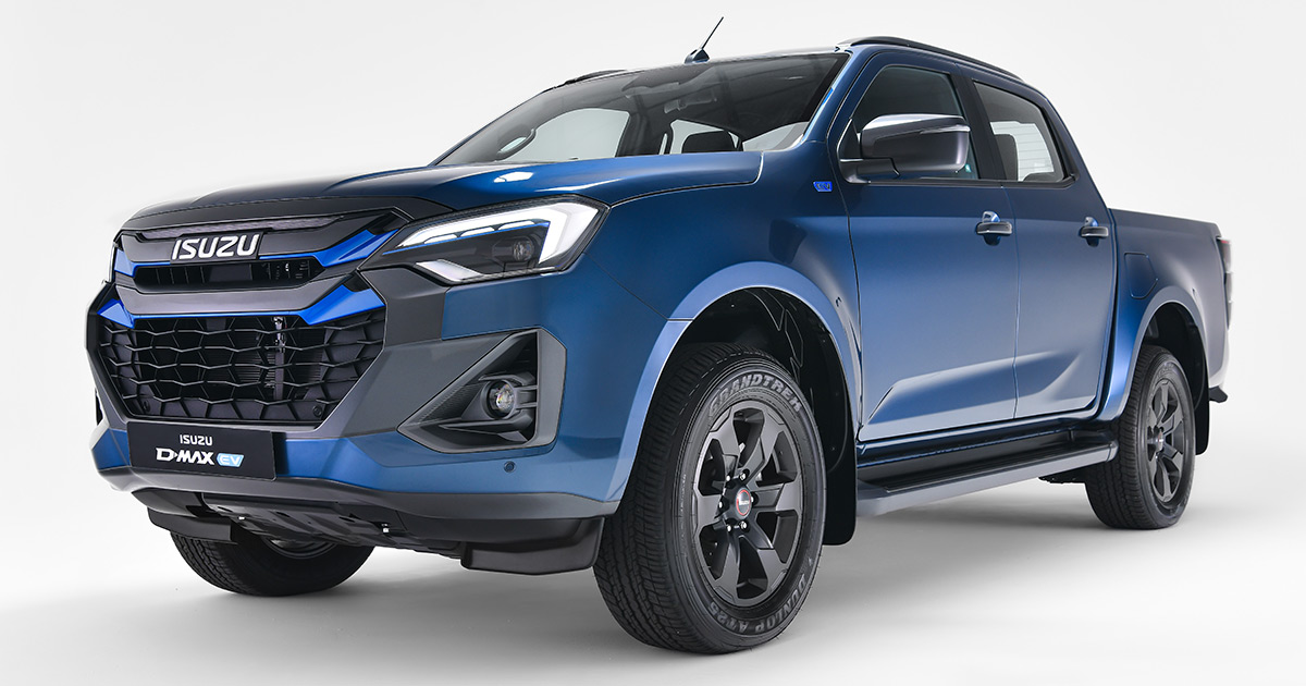 Verde Grunt: La Isuzu D-Max se vuelve eléctrica Isuzu D-Max EV: Una nueva era para la icónica camioneta