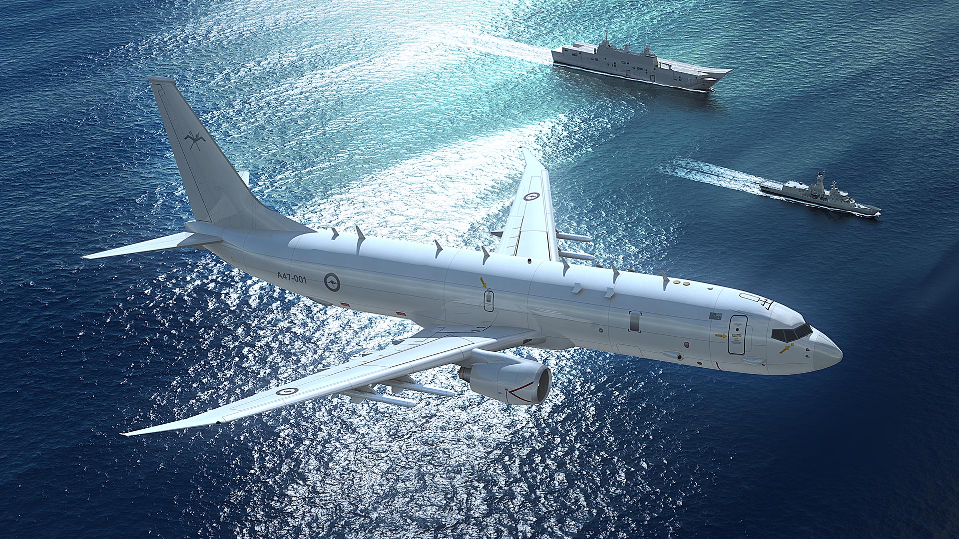 Australia envía un avión de patrulla P-8A Poseidón al Mar Mediterráneo para participar en la Operación SEA GUARDIAN 2022 Australia envía un avión de patrulla P-8A Poseidón al Mar Mediterráneo para participar en la Operación SEA GUARDIAN 2022