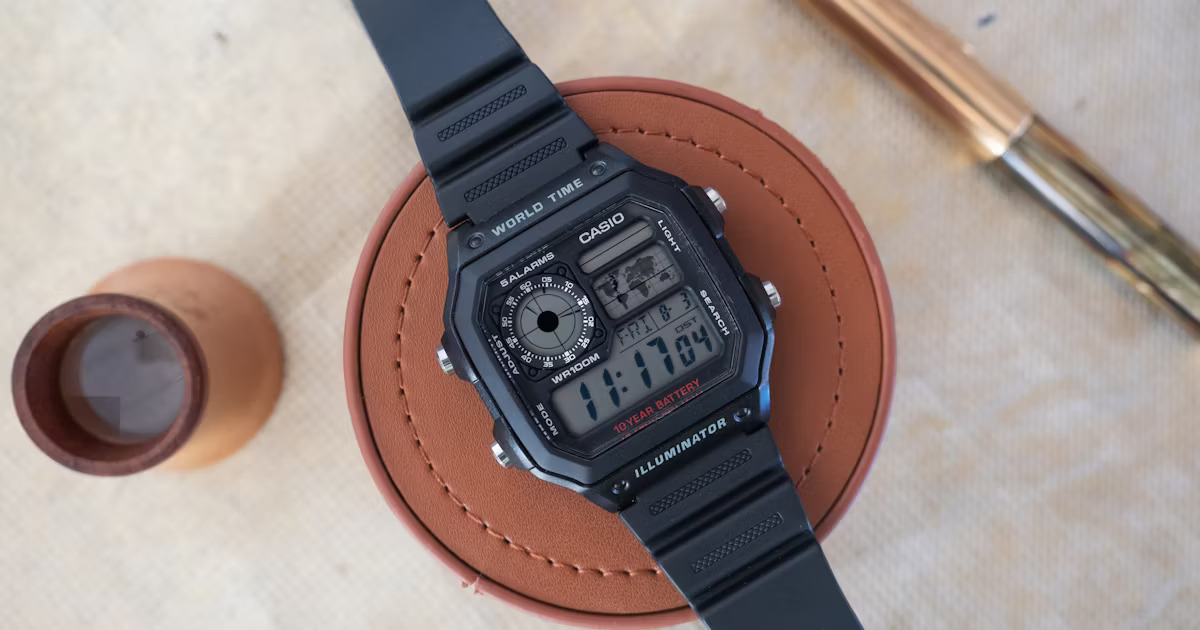 Casio lanza el nuevo reloj AE1200WH con 10 años de duración de la pila Casio lanza el nuevo reloj AE1200WH con 10 años de duración de la pila