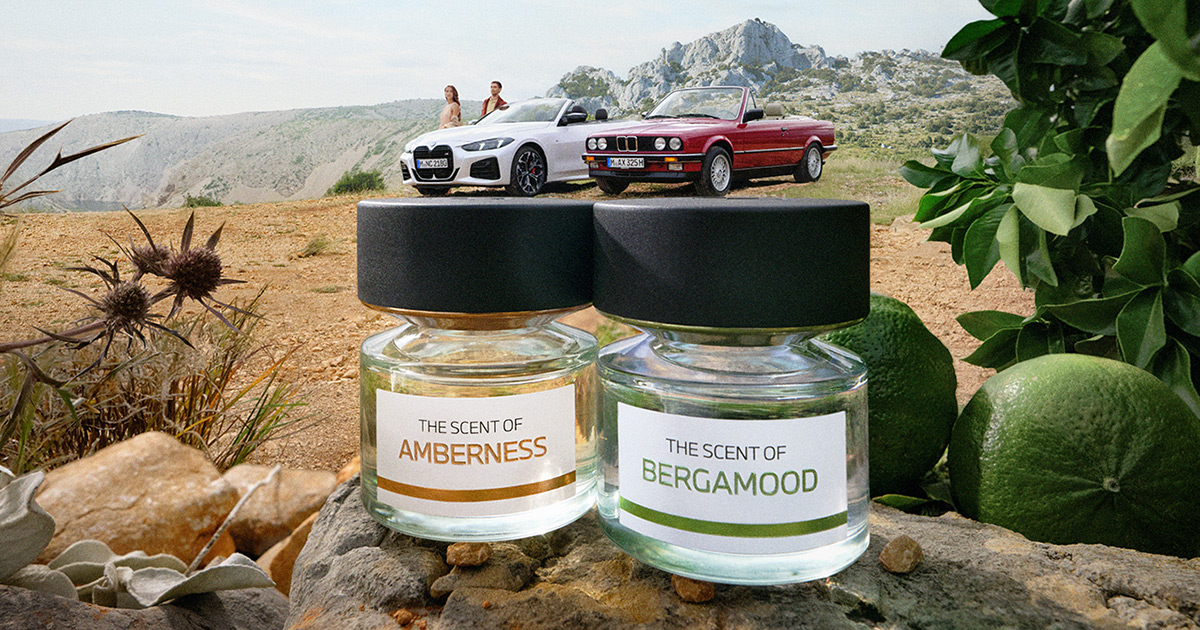 Sabor de velocidad: BMW lleva Amberness y Bergamood al siguiente nivel BMW presenta: Amberness y Bergamood - la revolución de fragancias de la industria automotriz