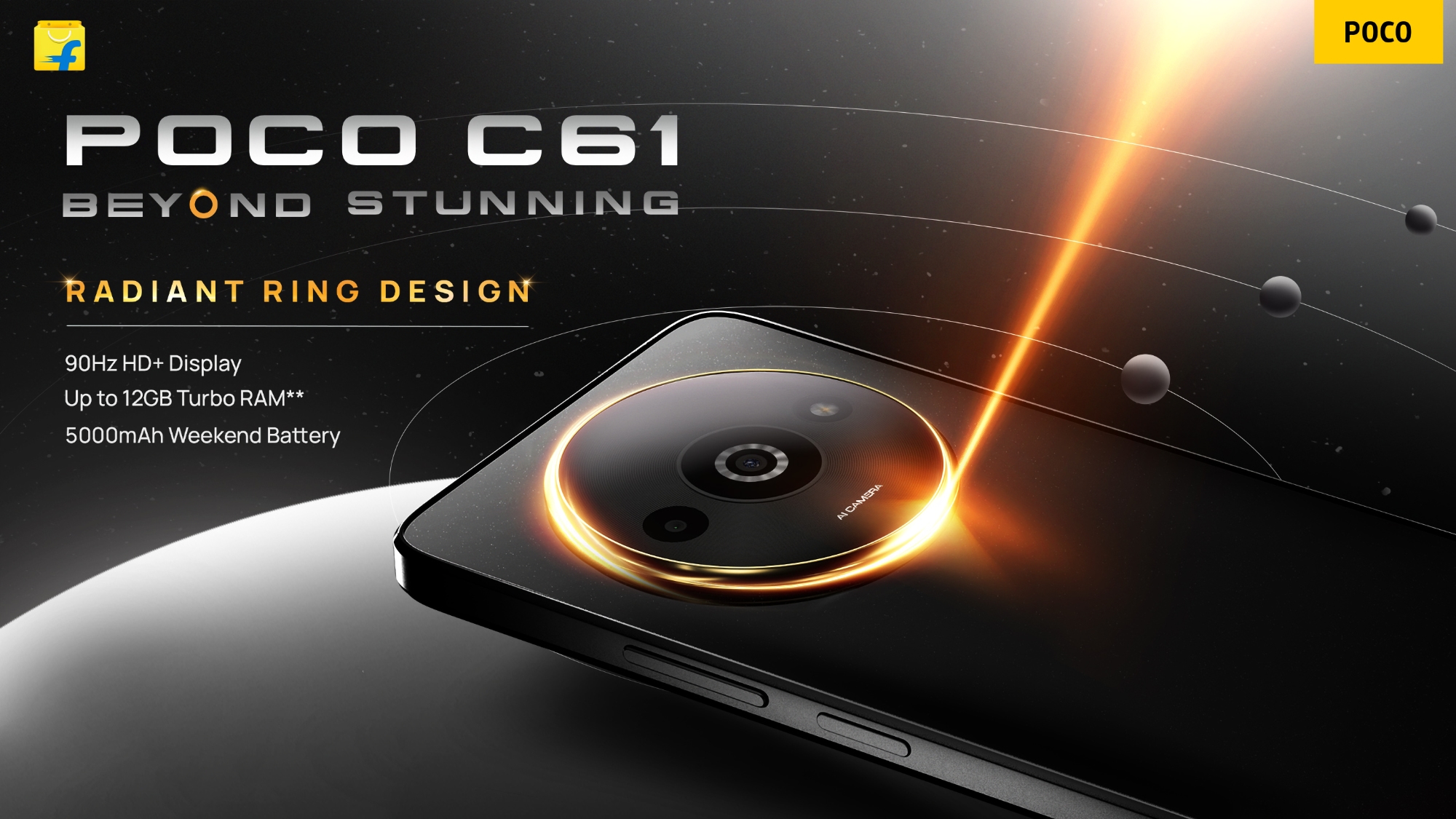POCO C61: pantalla de 90 Hz, chip MediaTek Helio G36 y doble cámara a un precio desde 89 dólares POCO C61: pantalla de 90 Hz, chip MediaTek Helio G36 y doble cámara a un precio desde 89 dólares
