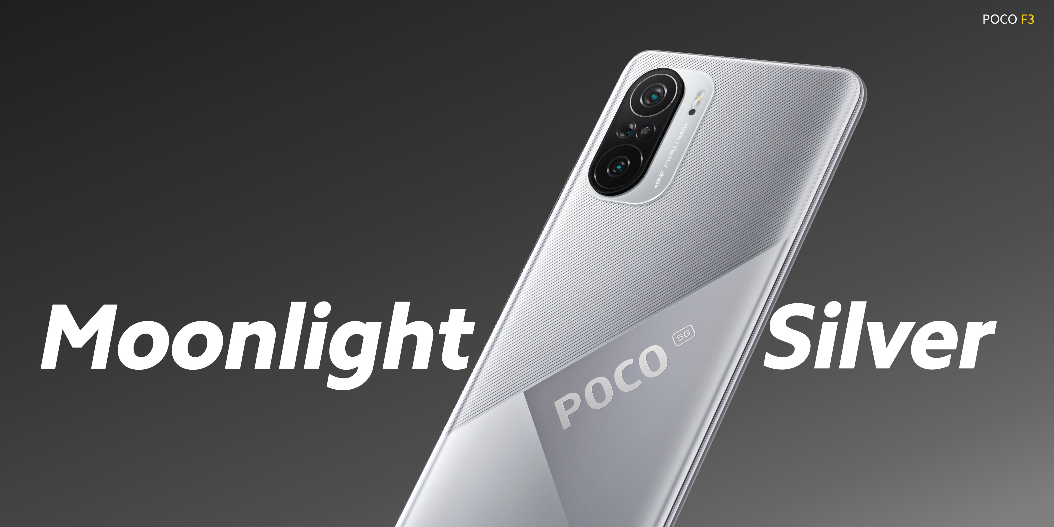 Xiaomi lanza el POCO F3 en el nuevo color Moonlight Silver para la venta del 11.11 Xiaomi lanza el POCO F3 en el nuevo color Moonlight Silver para la venta del 11.11