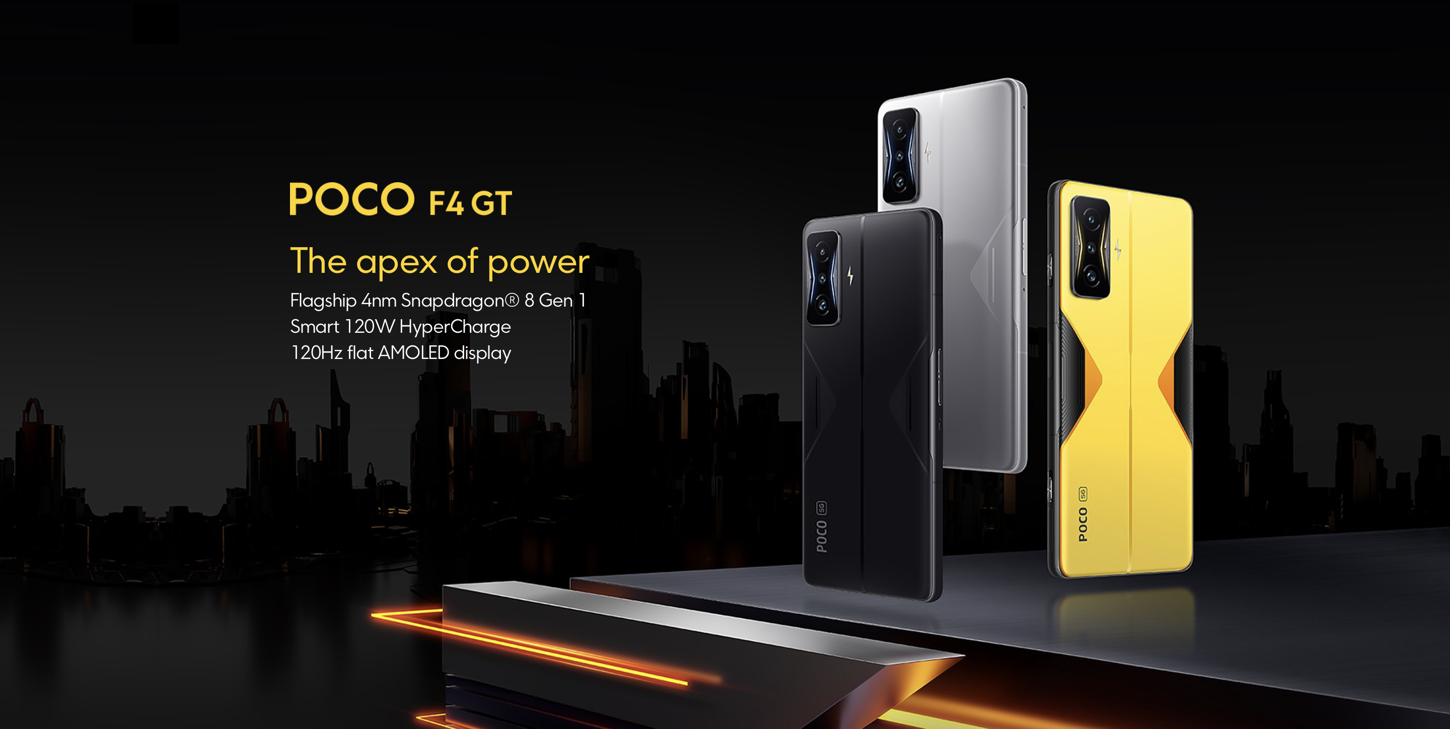 POCO F4 GT: smartphone gaming con chip Snapdragon 8 Gen 1 y carga de 120W por 500 euros POCO F4 GT: smartphone gaming con chip Snapdragon 8 Gen 1 y carga de 120W por 500 euros
