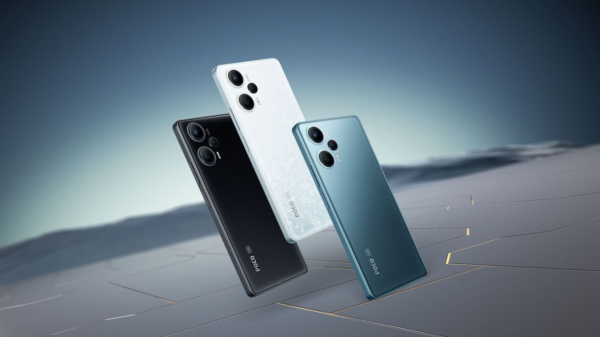 POCO F5 en imágenes de prensa: tres colores, chip Snapdragon 7+ Gen 2 y pantalla plana AMOLED de 120 Hz POCO F5 en imágenes de prensa: tres colores, chip Snapdragon 7+ Gen 2 y pantalla plana AMOLED de 120 Hz