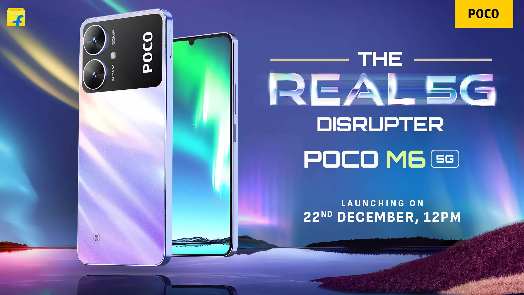 Ya es oficial: el POCO M6 5G contará con el procesador MediaTek Dimensity 6100+. Ya es oficial: el POCO M6 5G contará con el procesador MediaTek Dimensity 6100+.