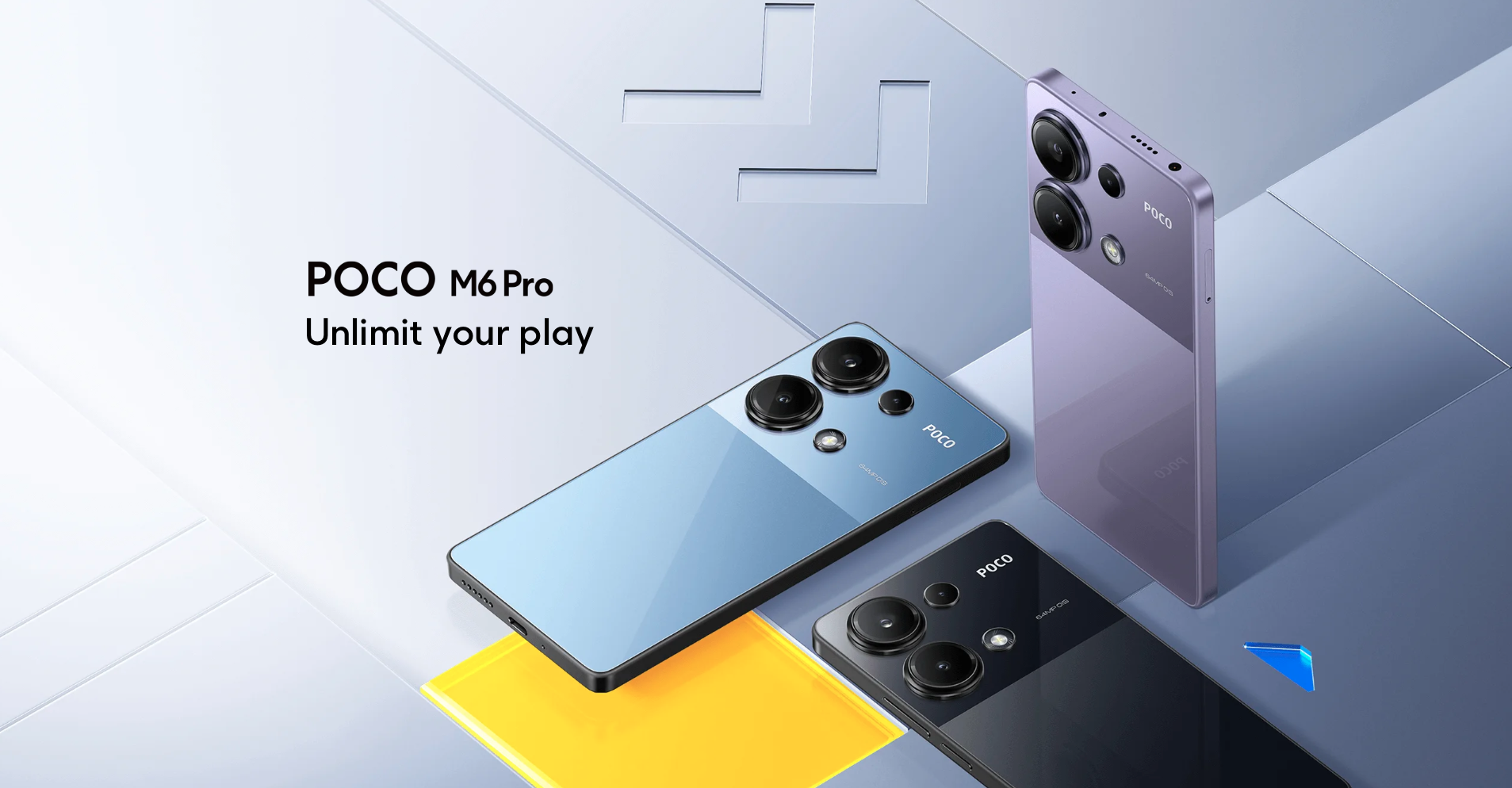 POCO M6 Pro: pantalla de 120 Hz, chip MediaTek Helio G99-Ultra, cámara de 64 MP e HyperOS a bordo. POCO M6 Pro: pantalla de 120 Hz, chip MediaTek Helio G99-Ultra, cámara de 64 MP e HyperOS a bordo.