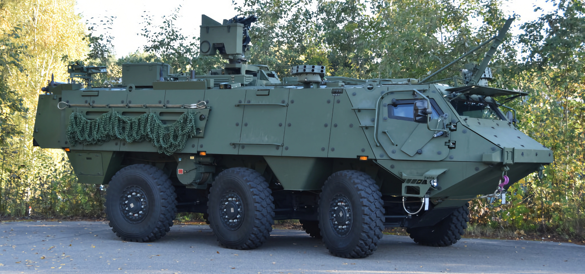 Finlandia adquiere vehículos blindados de transporte de tropas Patria 6×6 con módulos de combate teledirigidos Protector Finlandia adquiere vehículos blindados de transporte de tropas Patria 6×6 con módulos de combate teledirigidos Protector