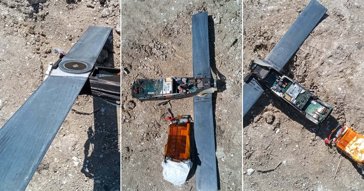 Los invasores mostraron los restos del dron kamikaze Phoenix Ghost, este es el primer caso de su uso en combate en el mundo (pero esto no es seguro) Los invasores mostraron los restos del dron kamikaze Phoenix Ghost, este es el primer caso de su uso en combate en el mundo (pero esto no es seguro)