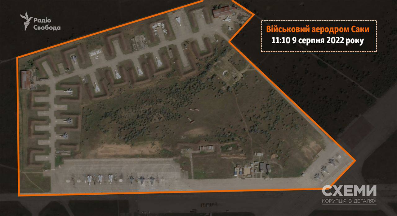 Cazas Su-30SM, bombarderos Su-33 y Su-24M: los medios de comunicación publican fotos por satélite del aeropuerto de Crimea horas antes de la explosión Cazas Su-30SM, bombarderos Su-33 y Su-24M: los medios de comunicación publican fotos por satélite del aeropuerto de Crimea horas antes de la explosión