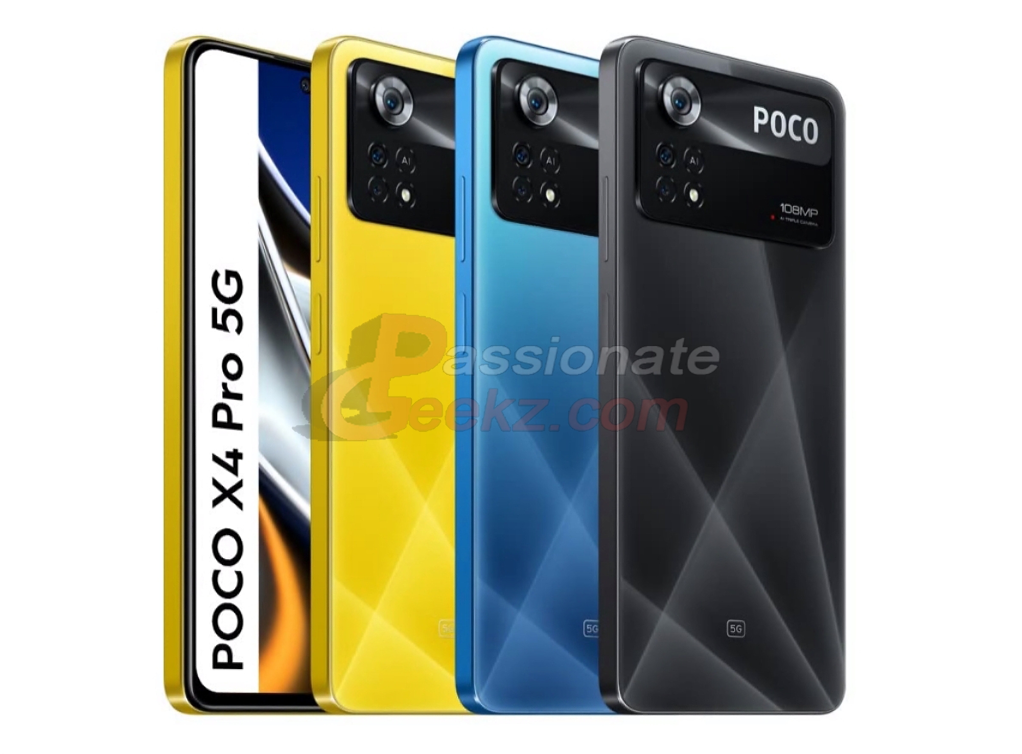 POCO X4 Pro 5G aparece en renders de prensa: pantalla perforada, cuerpo plano, cámara de 108MP y tres colores POCO X4 Pro 5G aparece en renders de prensa: pantalla perforada, cuerpo plano, cámara de 108MP y tres colores