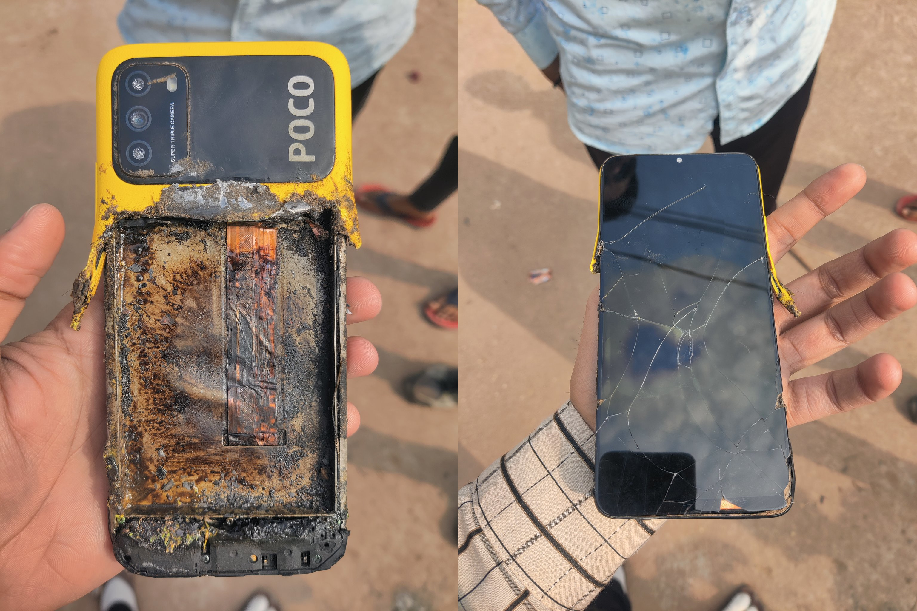 "Este es el peor servicio y prueba de calidad": otro teléfono inteligente de submarca de Xiaomi, el Poco M3, explotó "Este es el peor servicio y prueba de calidad": otro teléfono inteligente de submarca de Xiaomi, el Poco M3, explotó