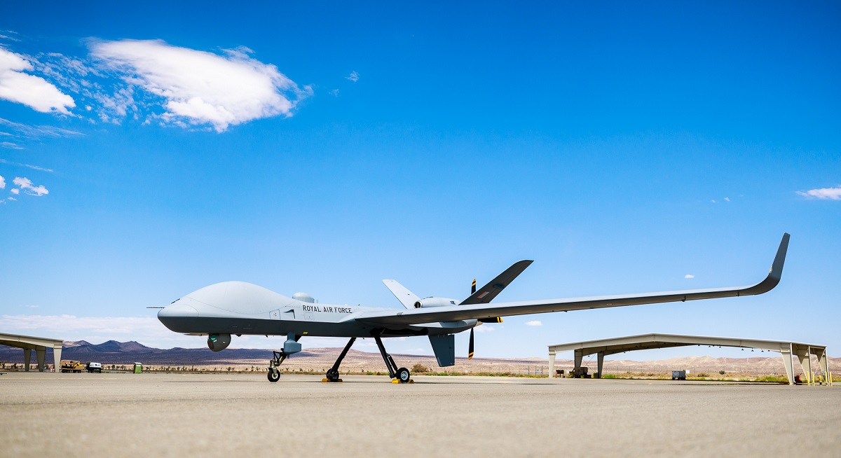 La Royal Air Force ha iniciado el entrenamiento del avión no tripulado Protector RG Mk1, que sustituirá al MQ-9 Reaper La Royal Air Force ha iniciado el entrenamiento del avión no tripulado Protector RG Mk1, que sustituirá al MQ-9 Reaper